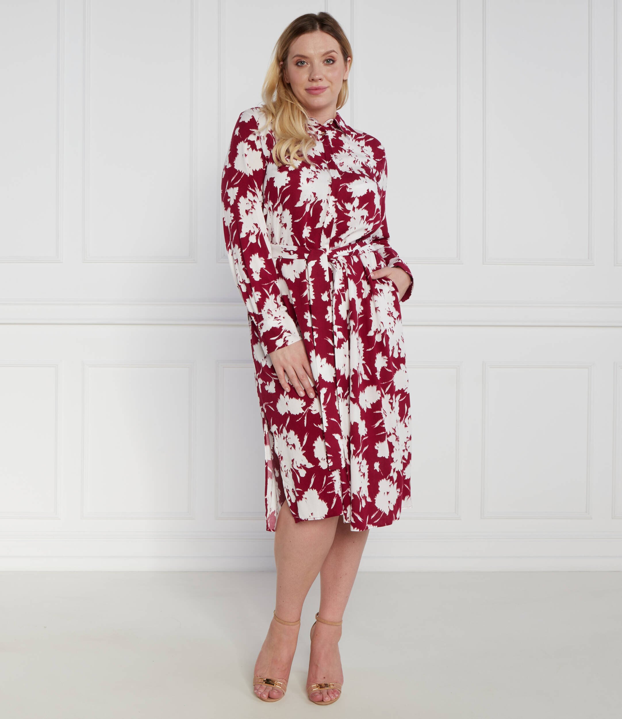 PERSONA BY MARINA RINALDI Rochie cu cordon plus size