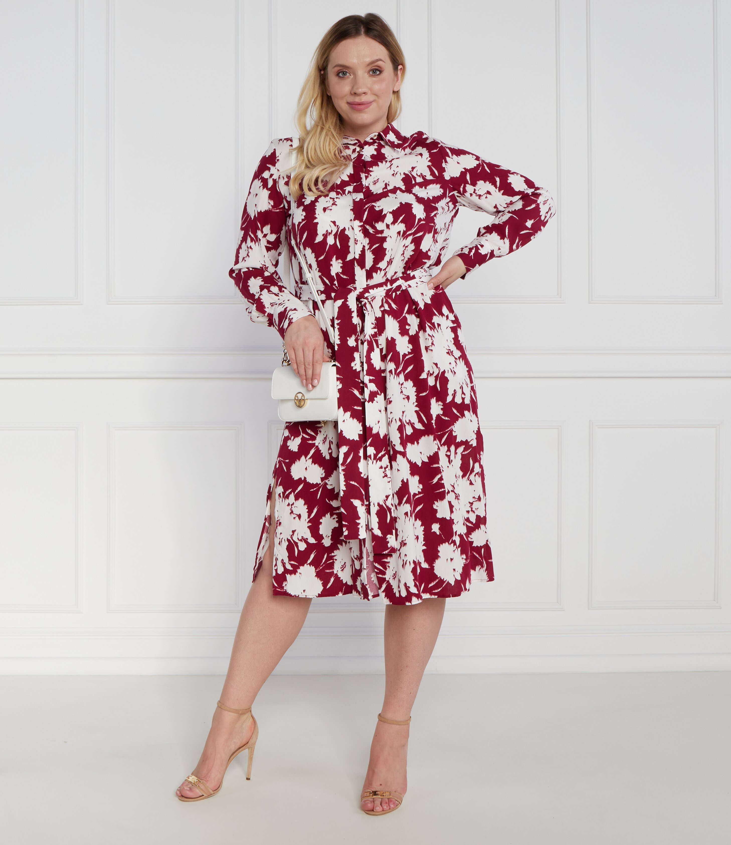 PERSONA BY MARINA RINALDI Rochie cu cordon plus size