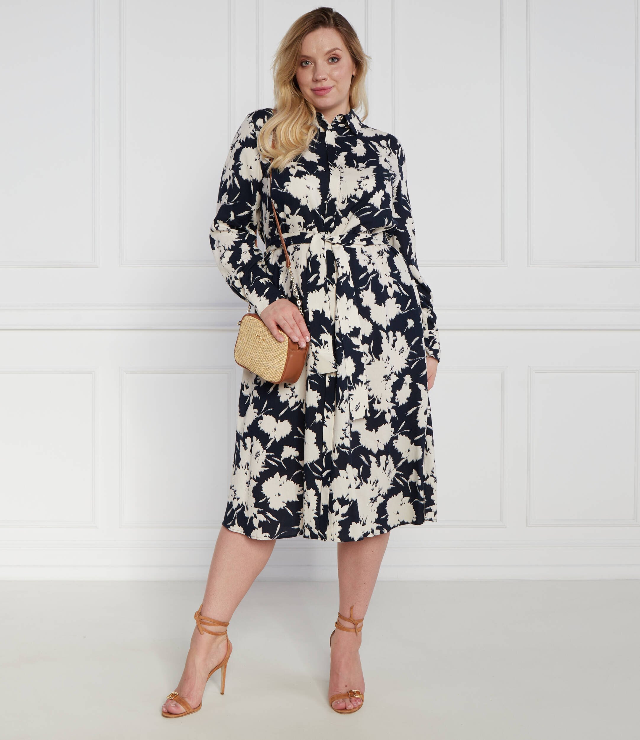 PERSONA BY MARINA RINALDI Rochie cu cordon plus size