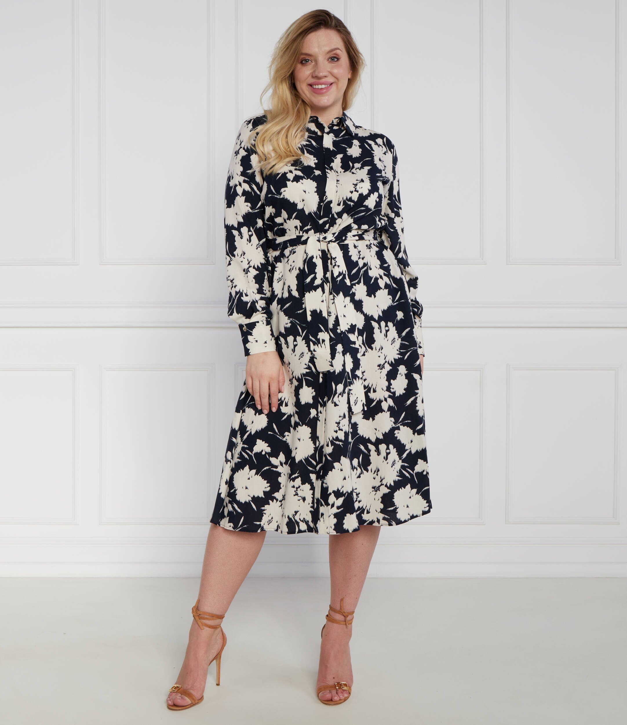 PERSONA BY MARINA RINALDI Rochie cu cordon plus size