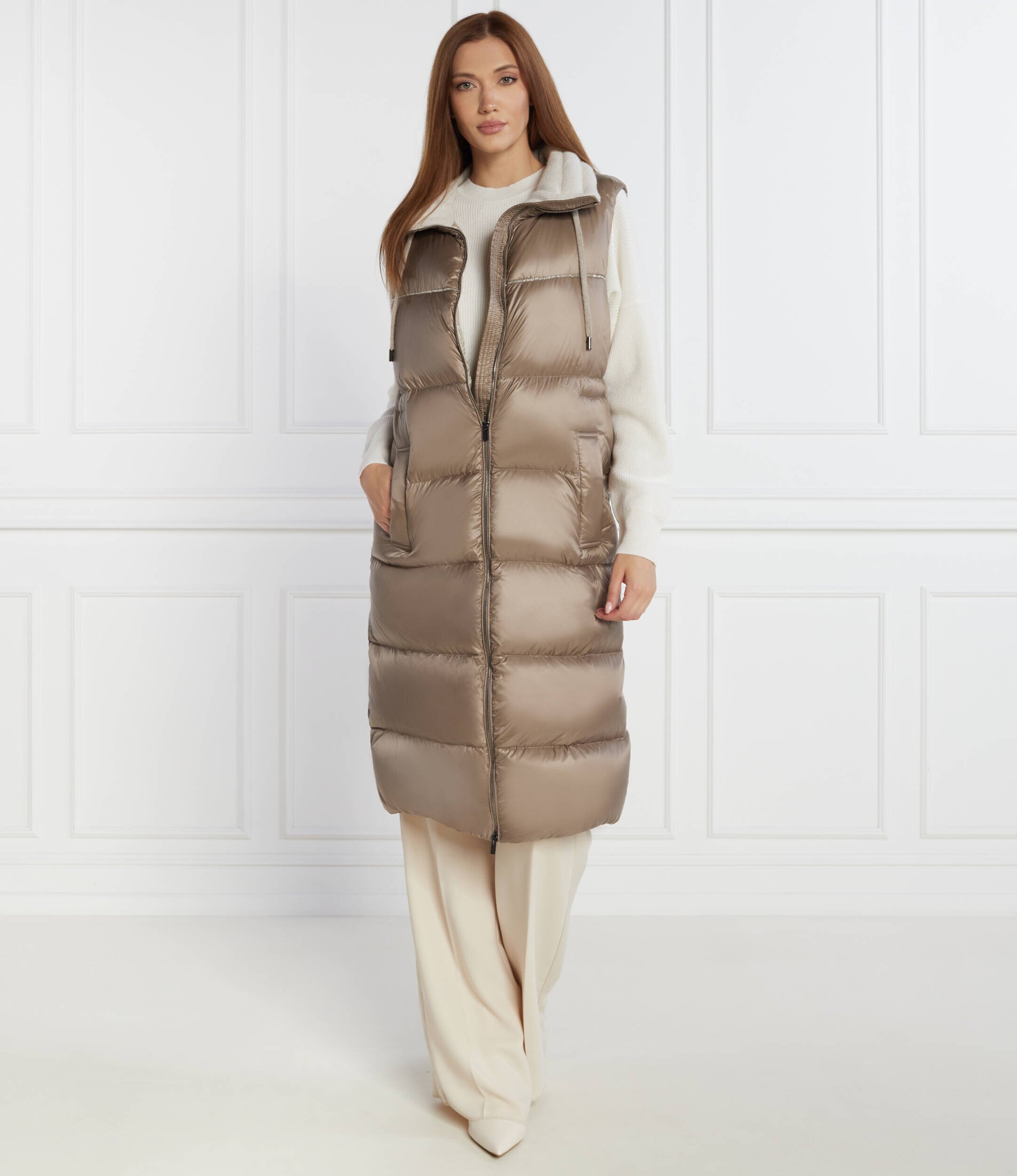 Peserico De puf vestă | Regular Fit
