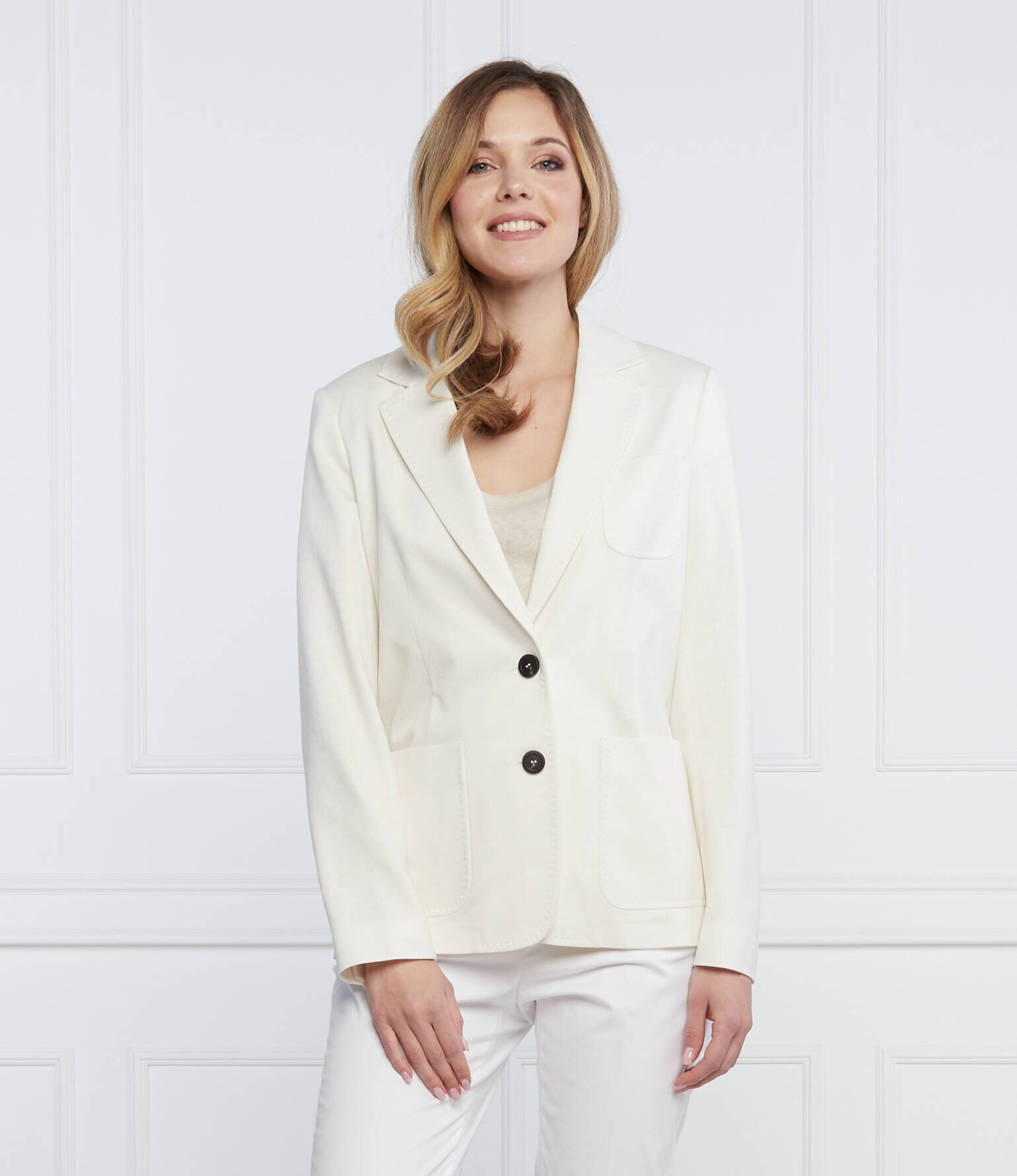 Peserico Sacou | Regular Fit | cu adaos de in