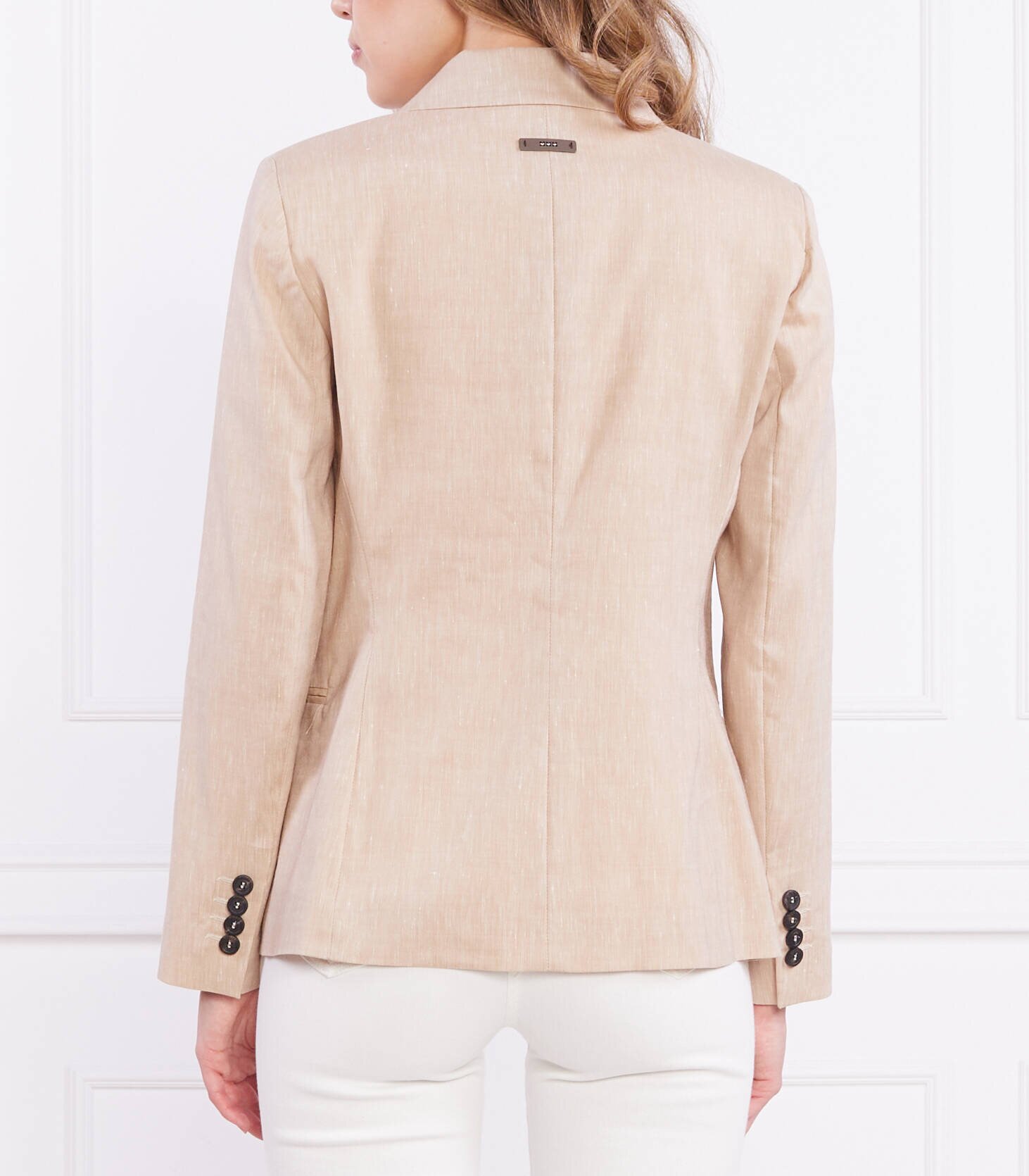 Peserico Sacou | Slim Fit | cu adaos de in
