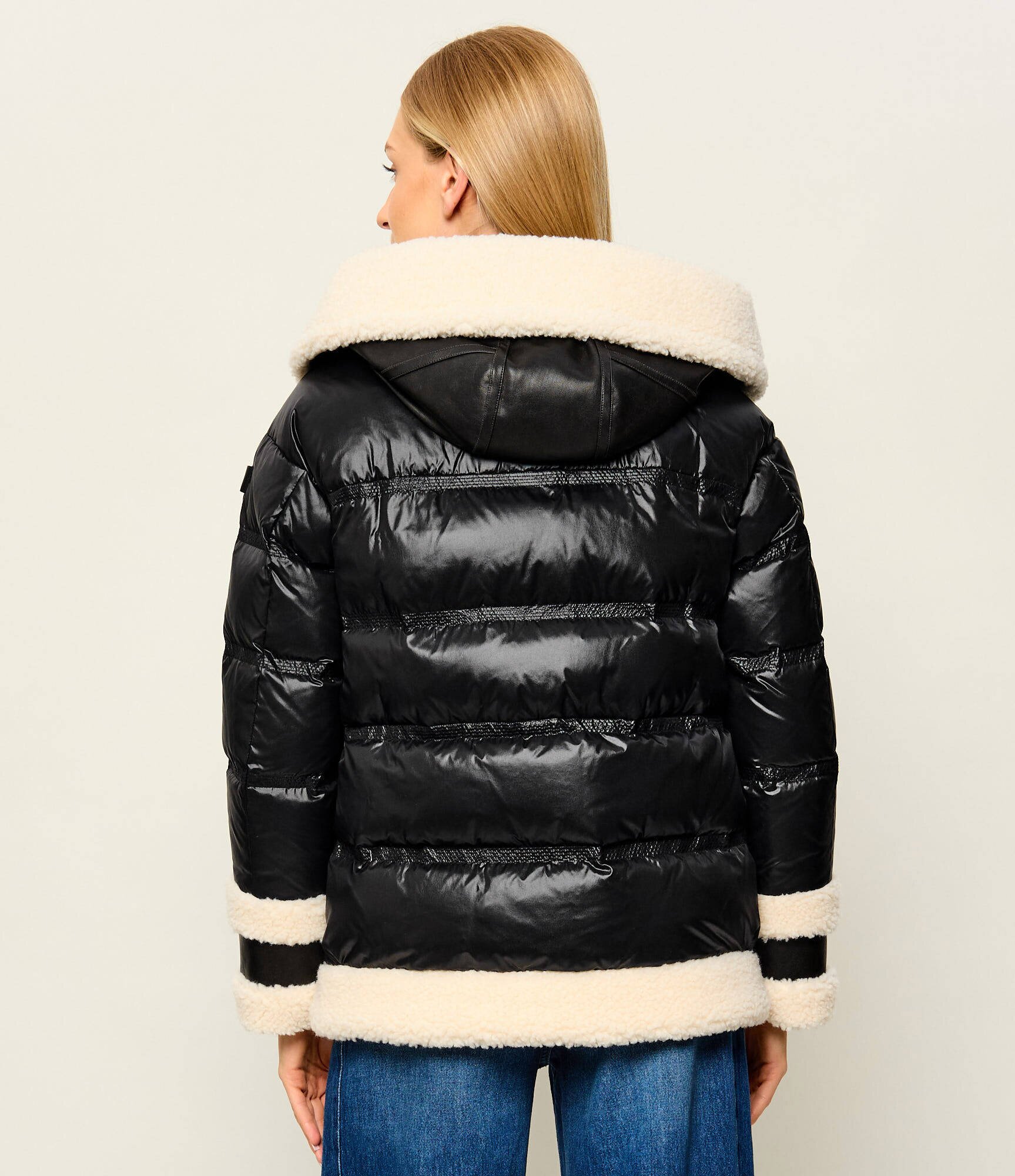 Peuterey Geacă de puf Kunto Bg | shearling | regular fit cu adaos de lână