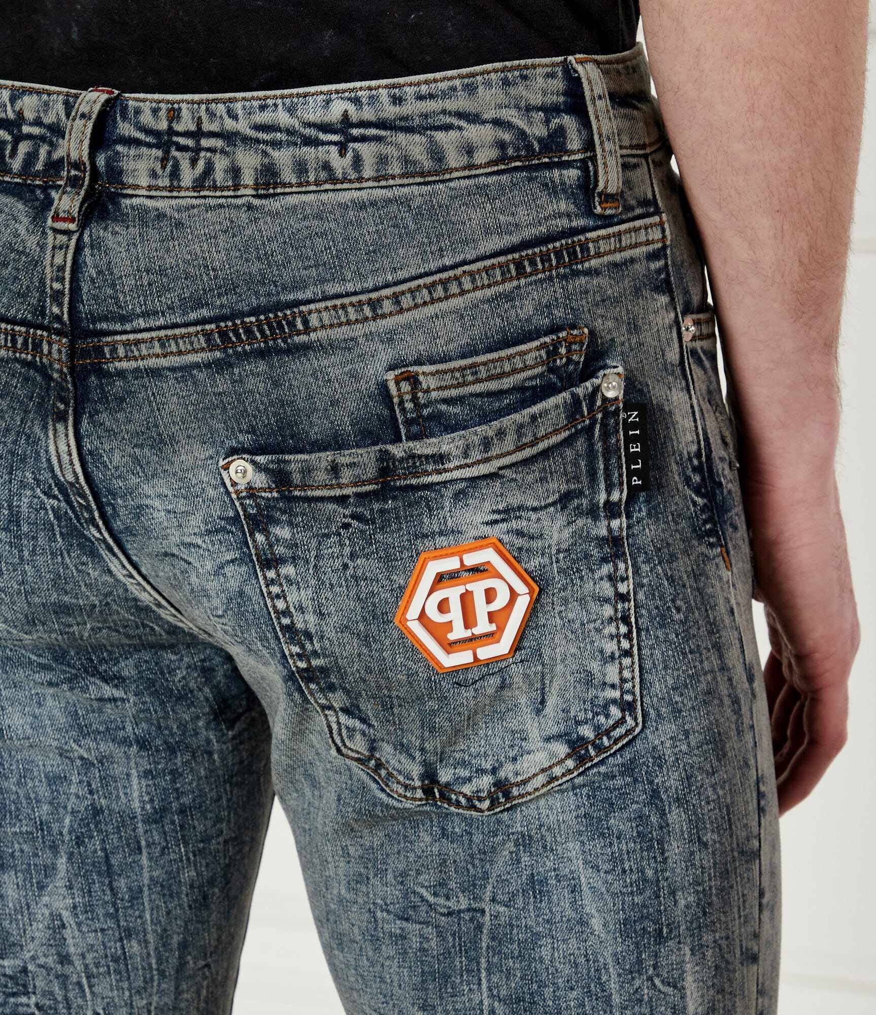 Philipp Plein Blugi Hexagon | Straight fit