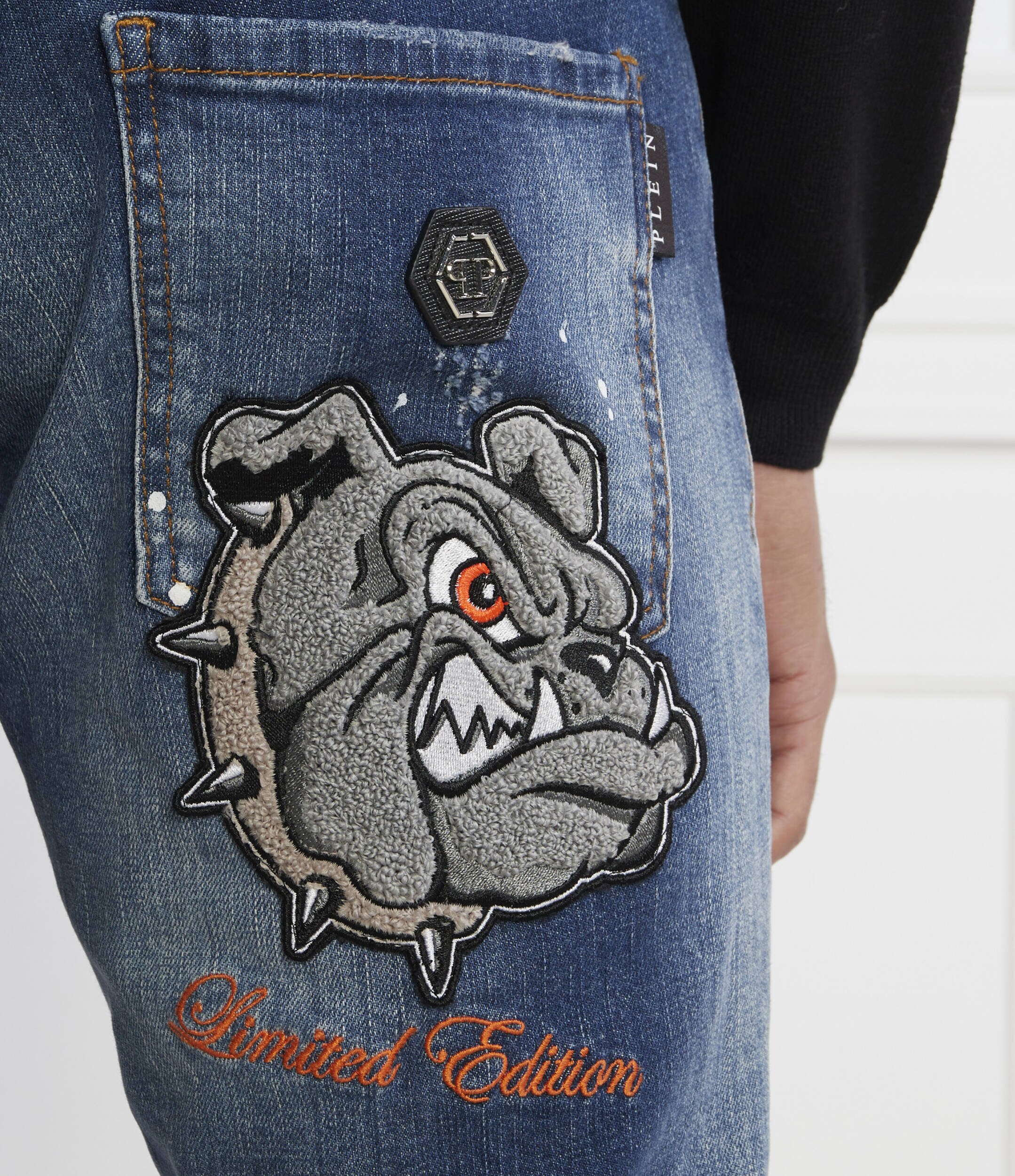 Philipp Plein Blugi Trousers | Straight fit | denim