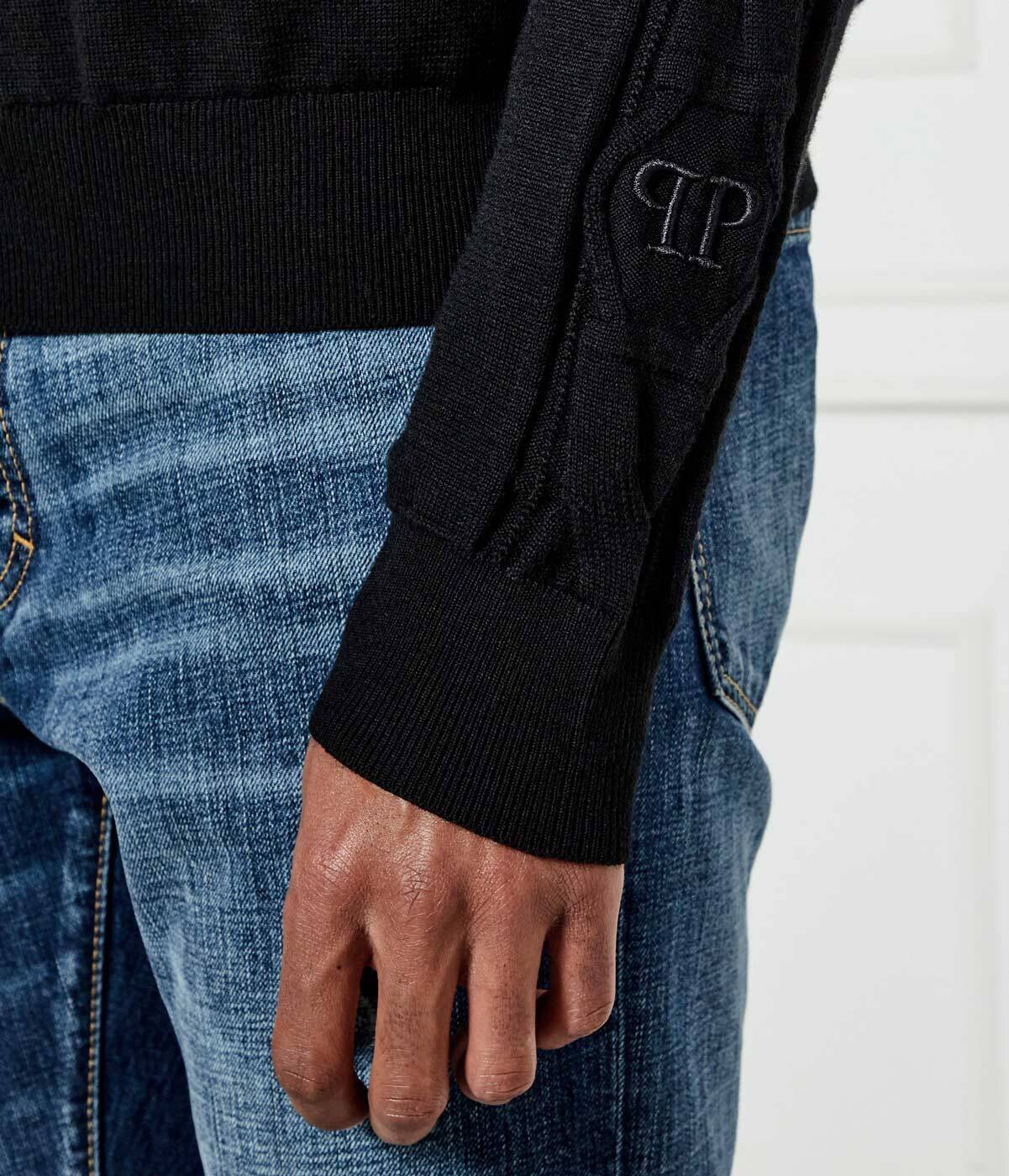 Philipp Plein De lână pulover | Regular Fit
