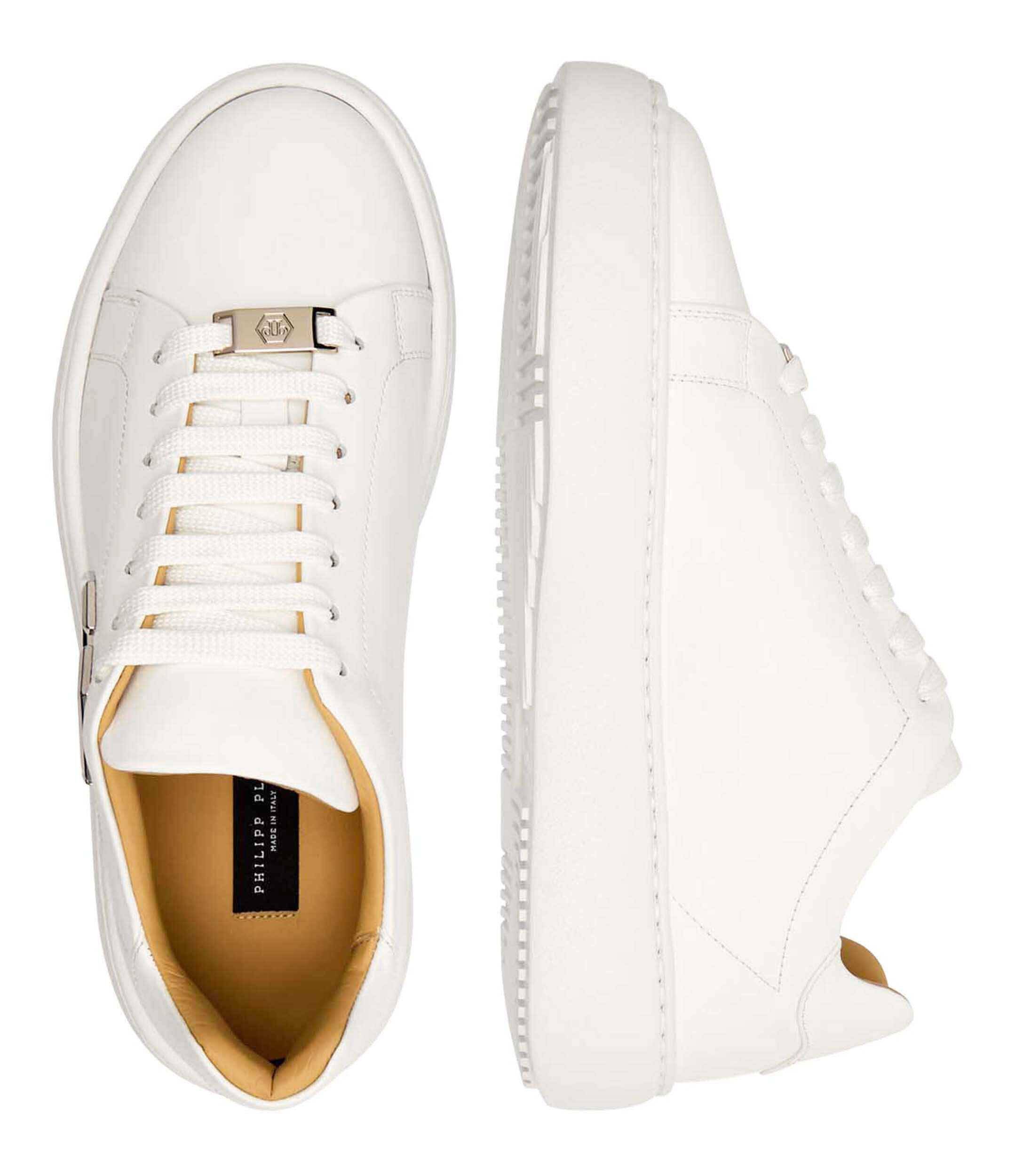 Philipp Plein De piele sneakers Hexagon