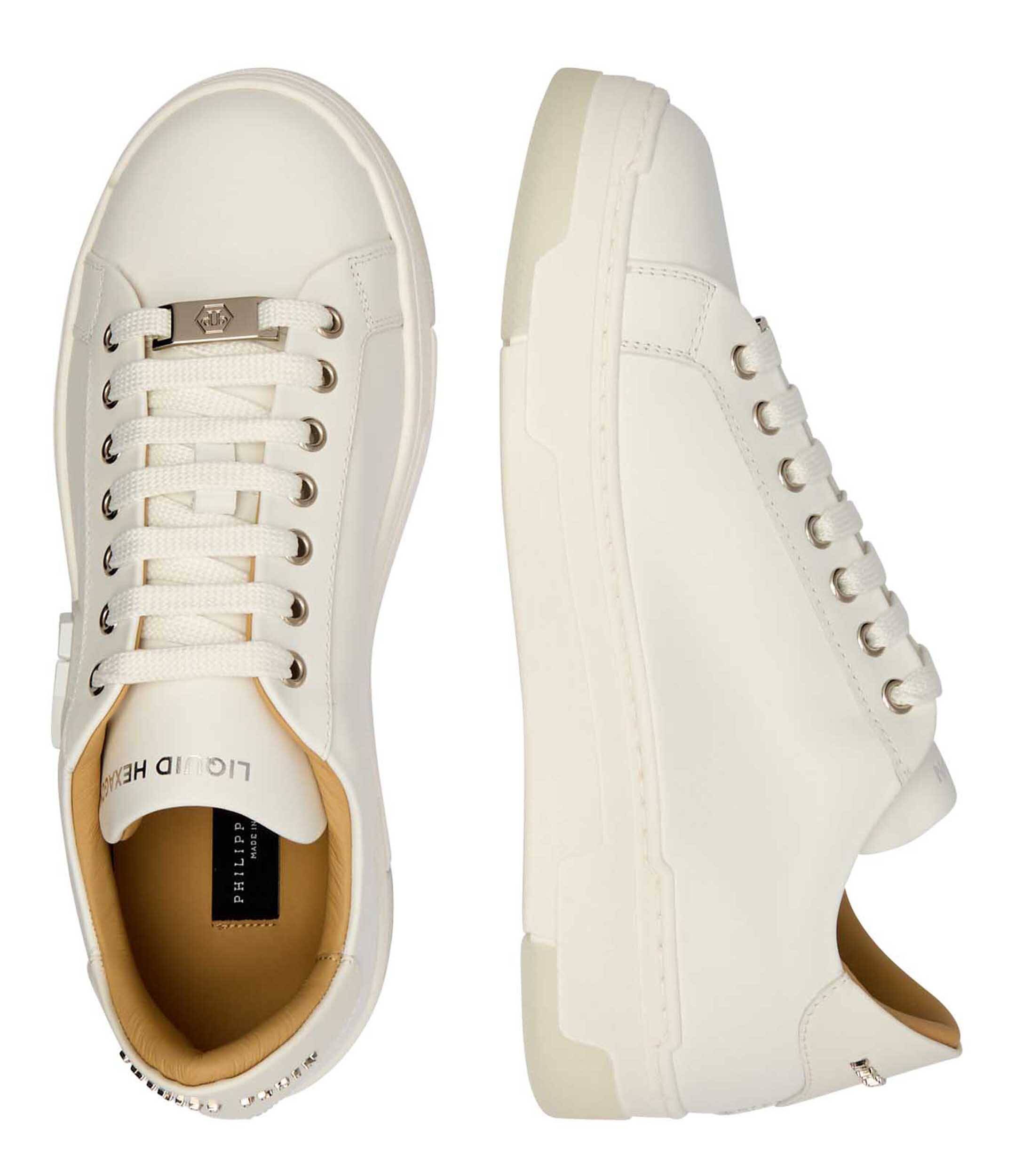 Philipp Plein De piele sneakers Hexagon