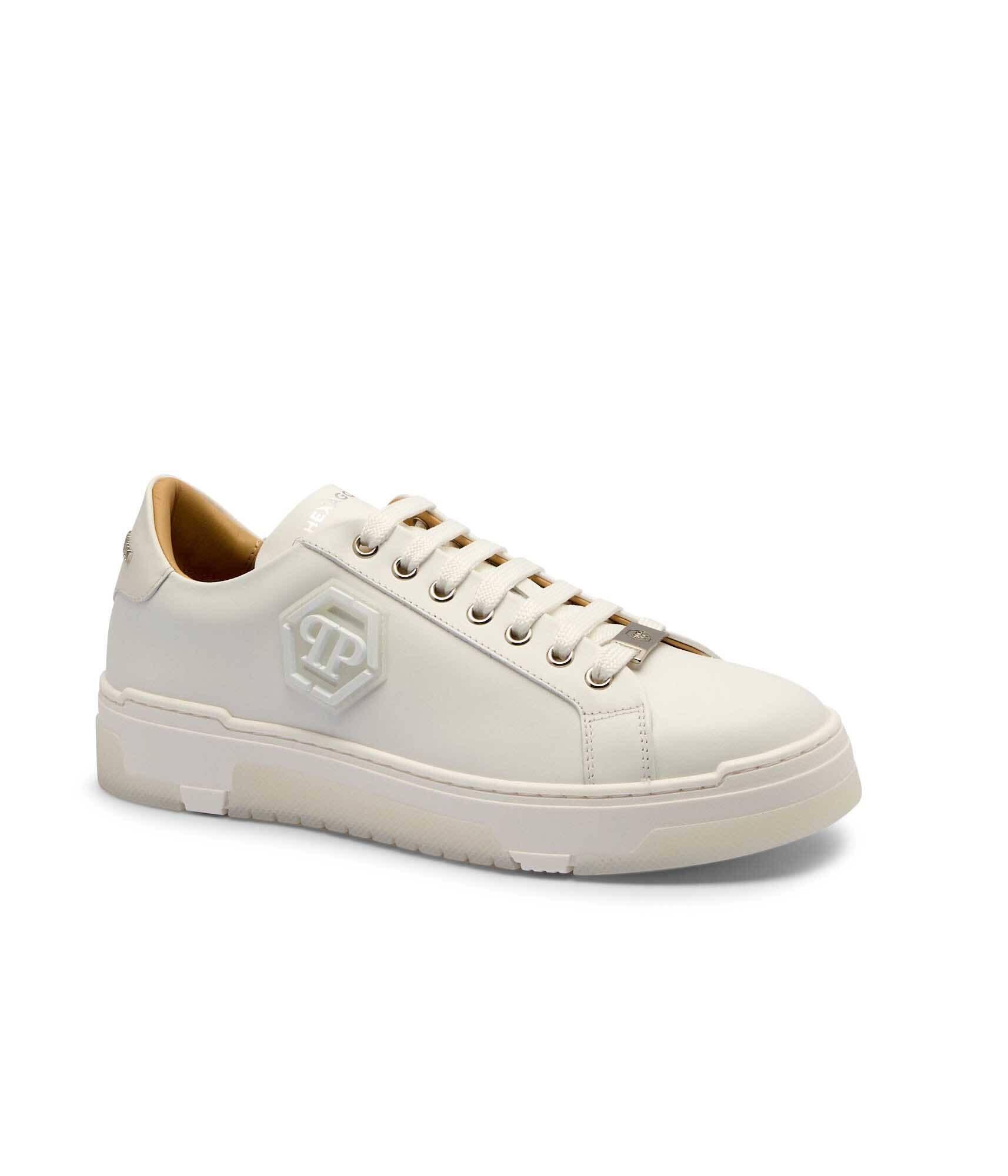 Philipp Plein De piele sneakers Hexagon
