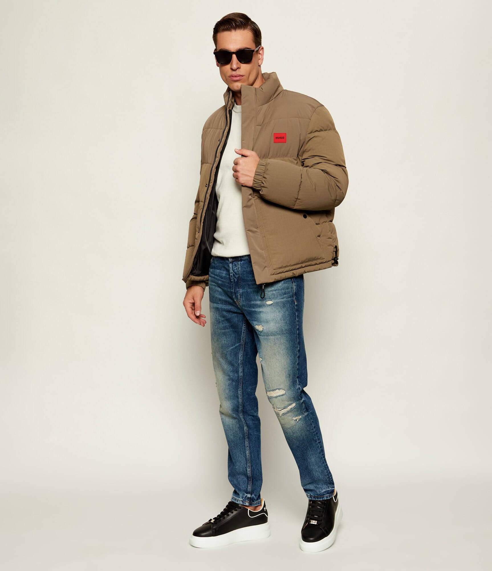 Philipp Plein De piele sneakers Lo-Top