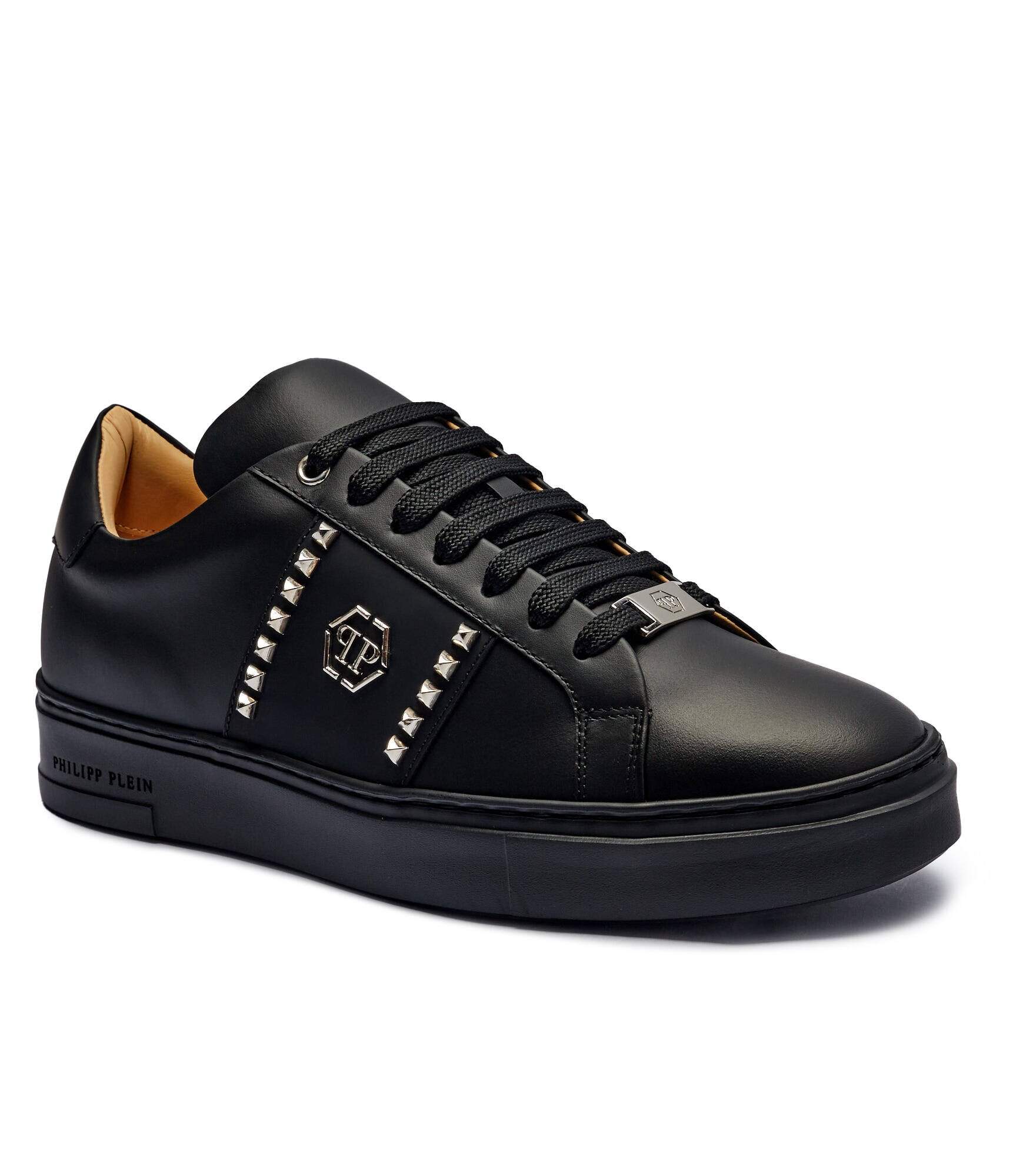 Philipp Plein De piele sneakers Lo-Top