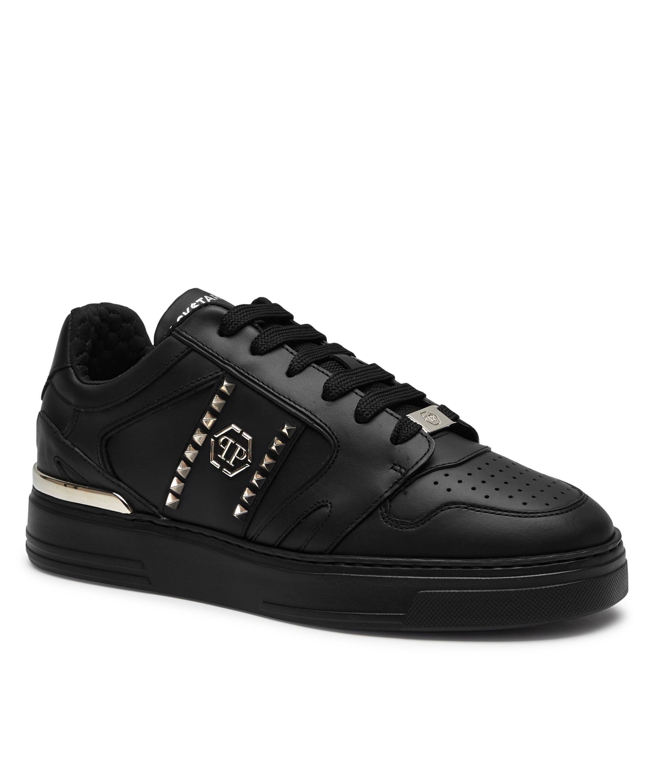 Philipp Plein De piele sneakers Lo-Top