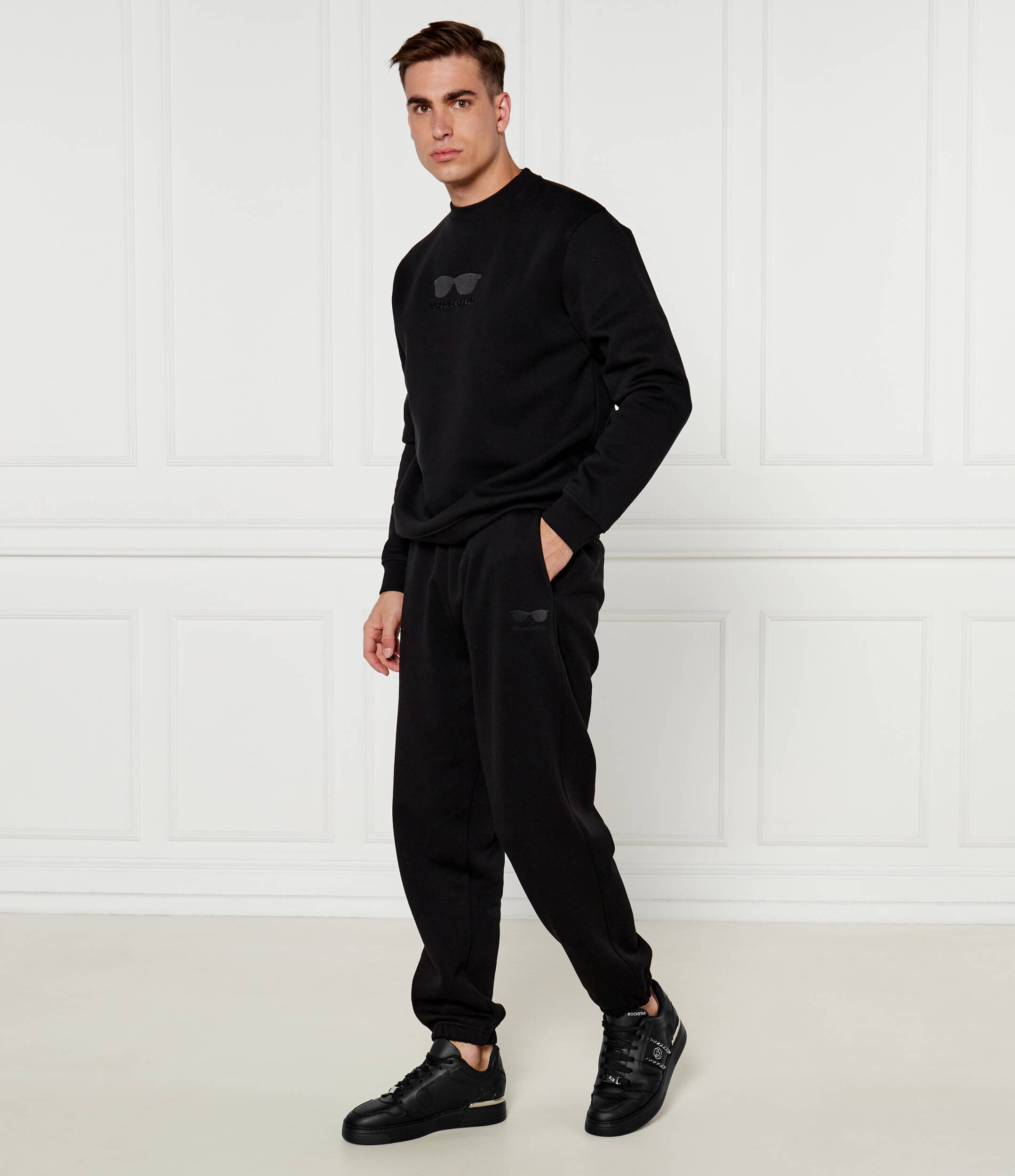 Philipp Plein De piele sneakers Lo-Top