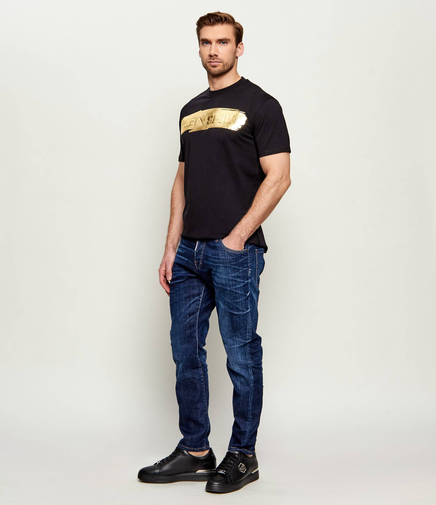 Philipp Plein De piele teniși