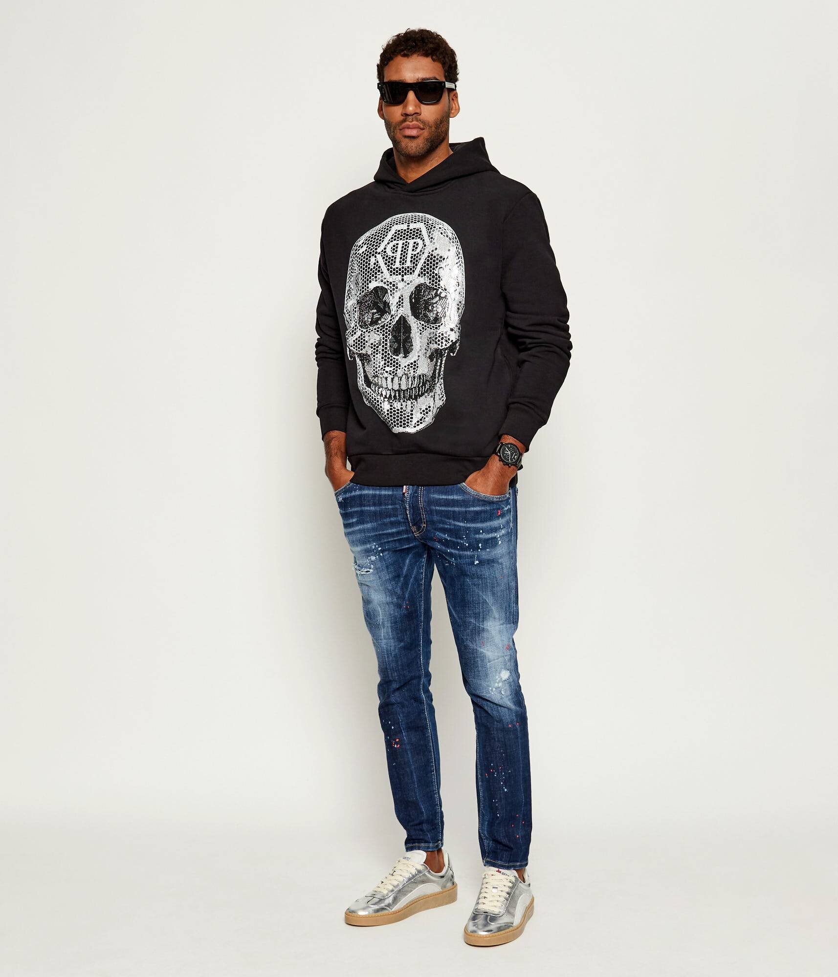 Philipp Plein Hanorac Skull | Oversize fit