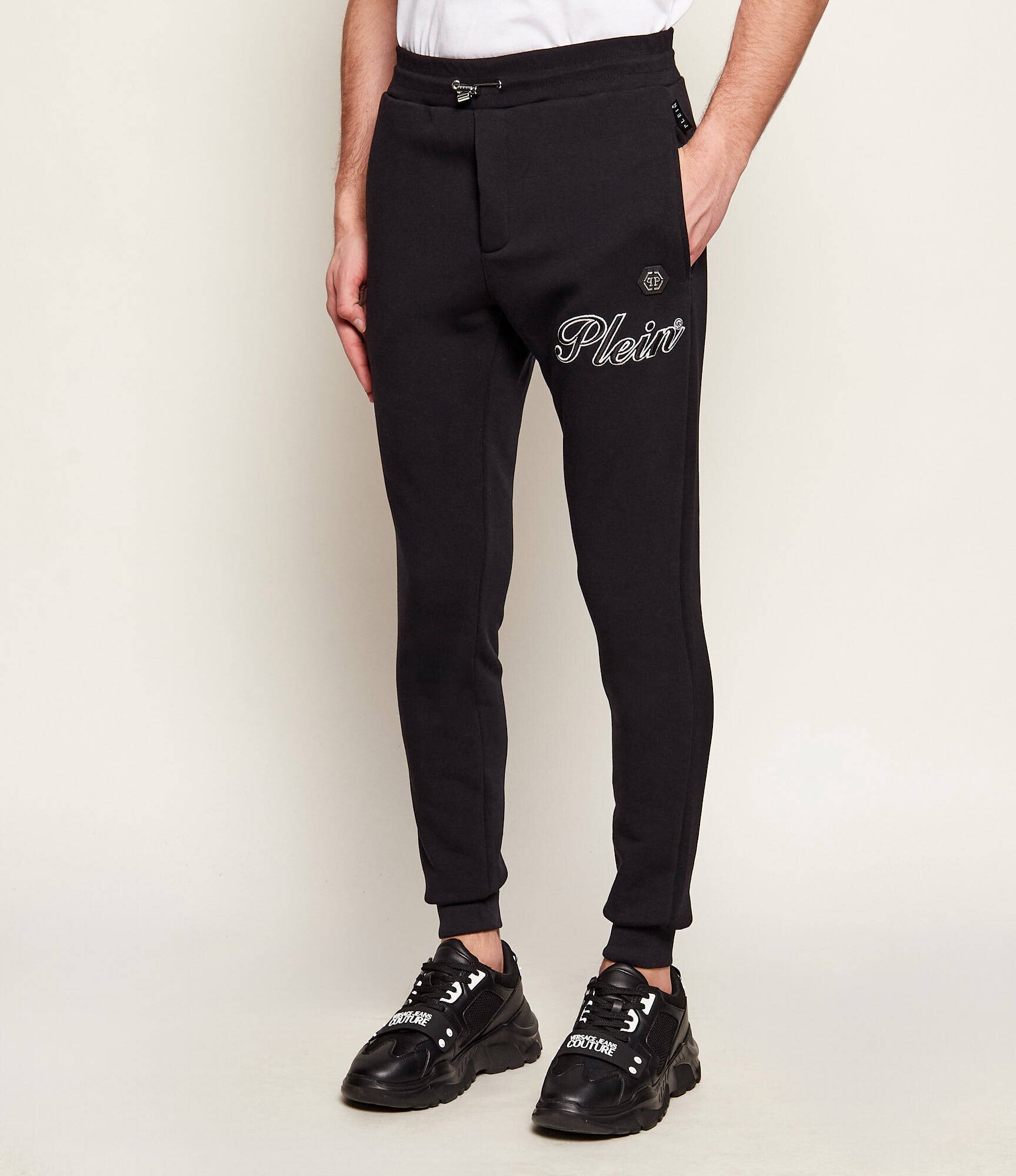 Philipp Plein Pantaloni de trening Outline Embroidery | Slim Fit