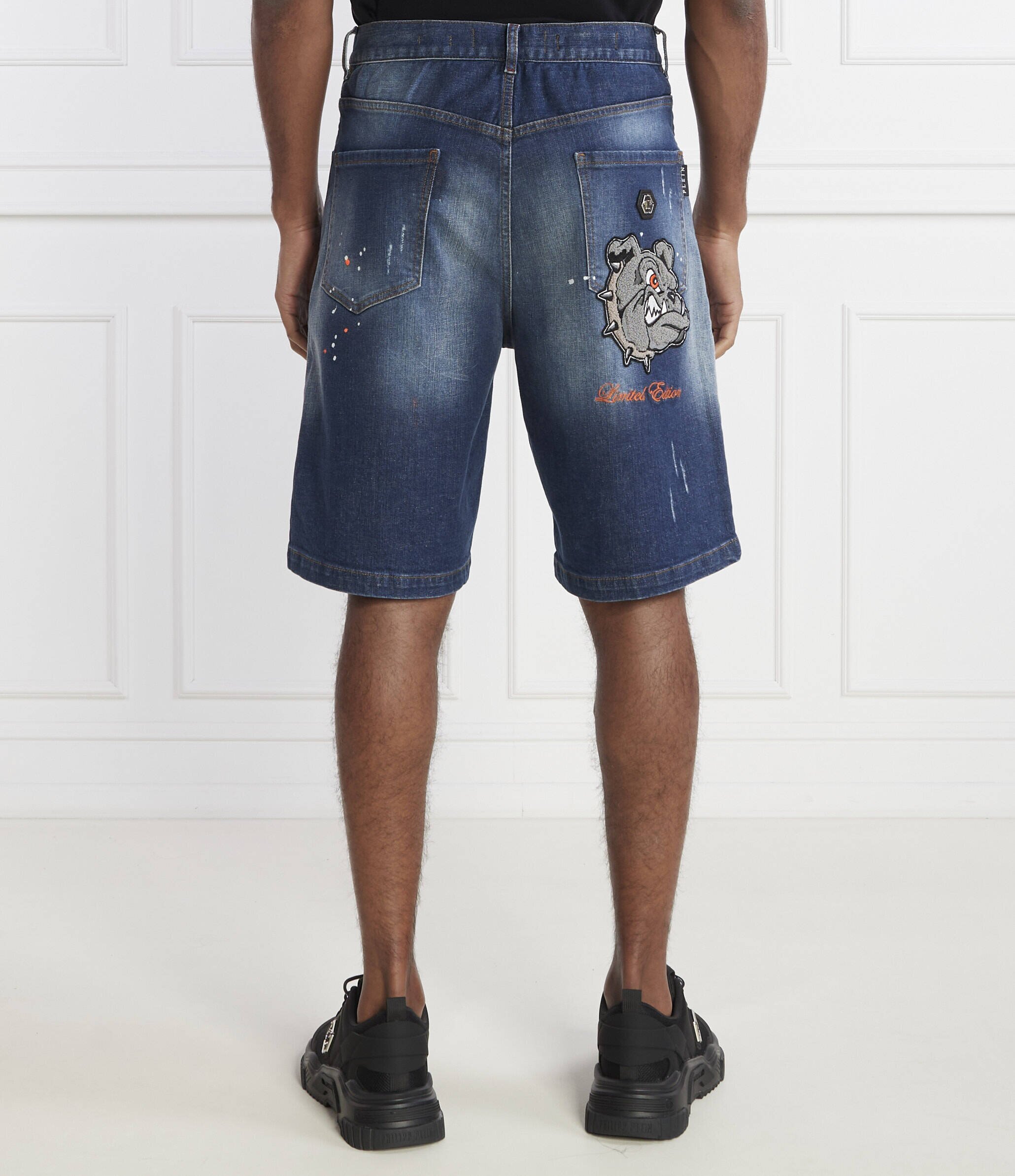 Philipp Plein Pantaloni scurți | Regular Fit | denim