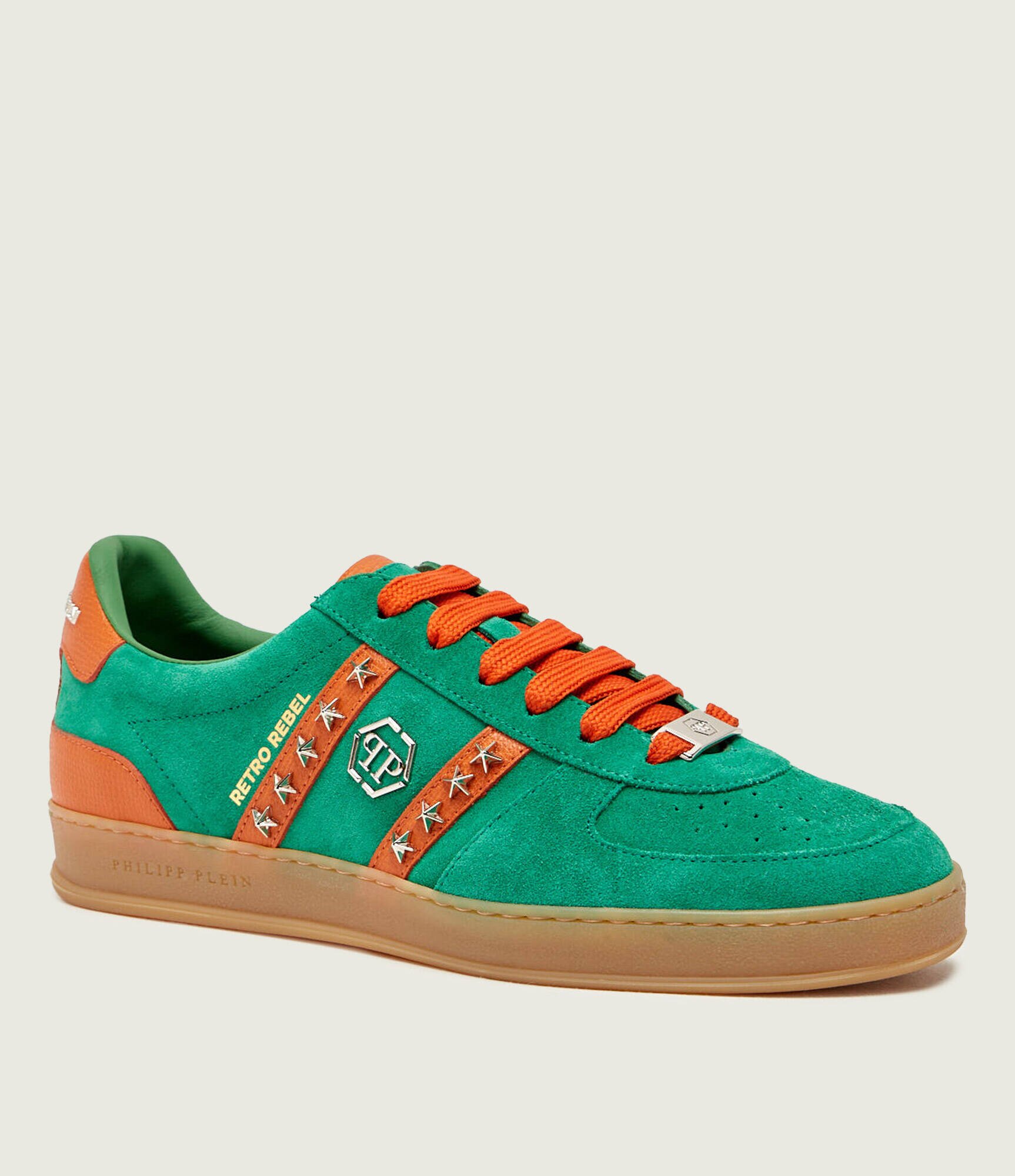 Philipp Plein Sneakers RETRO REBEL | piele întoarsă