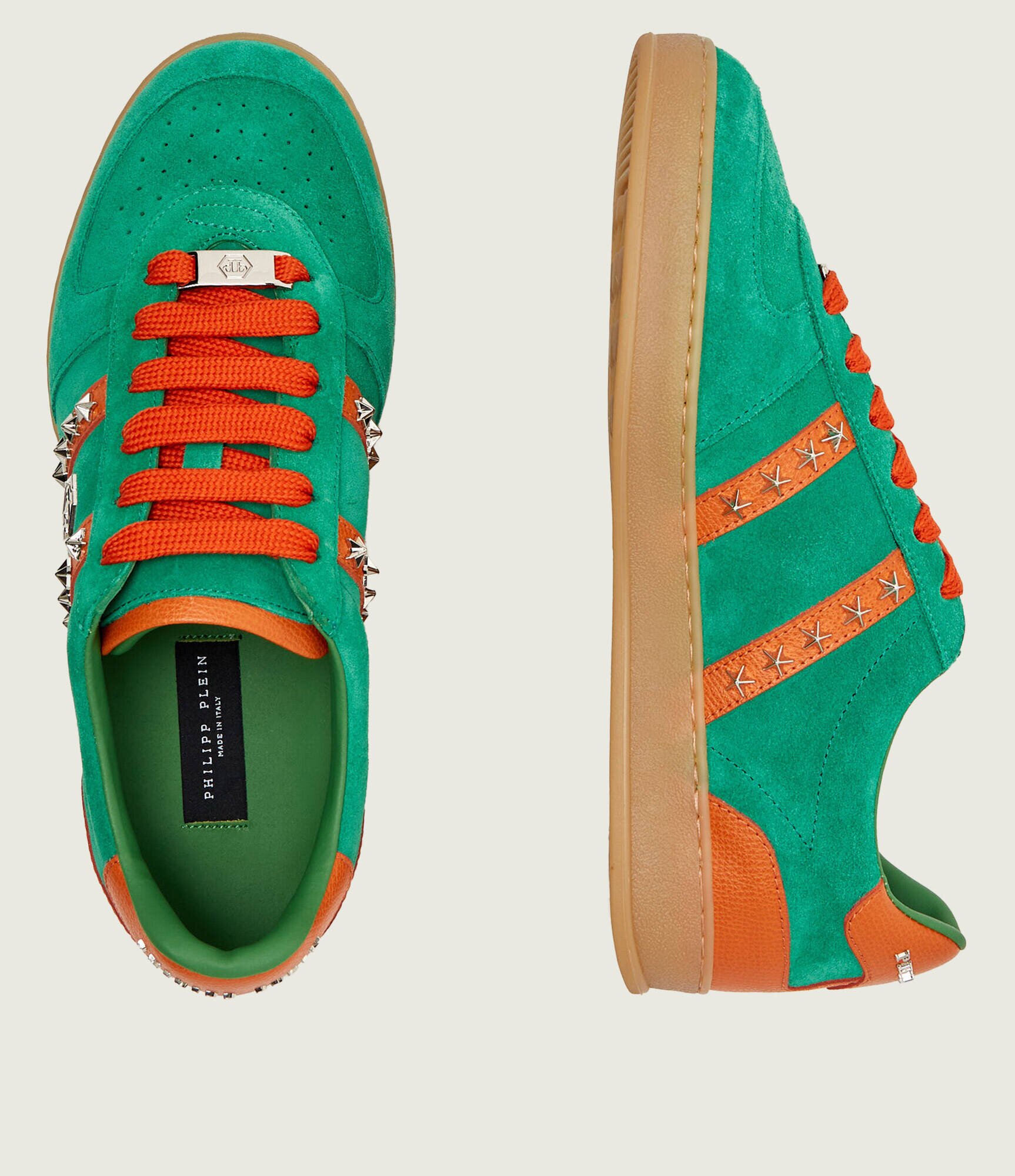 Philipp Plein Sneakers RETRO REBEL | piele întoarsă