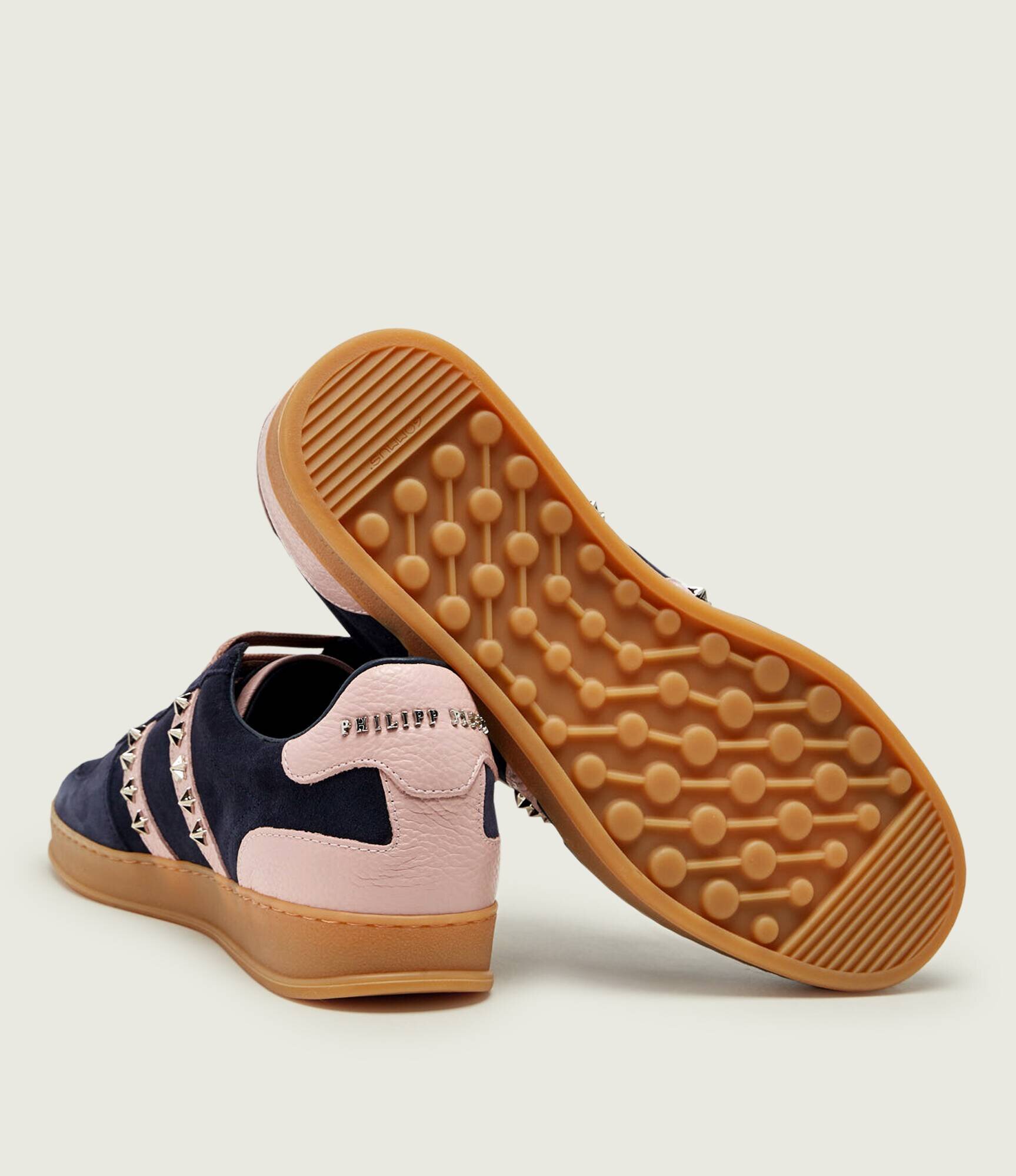 Philipp Plein Sneakers Retro Rebel | piele întoarsă