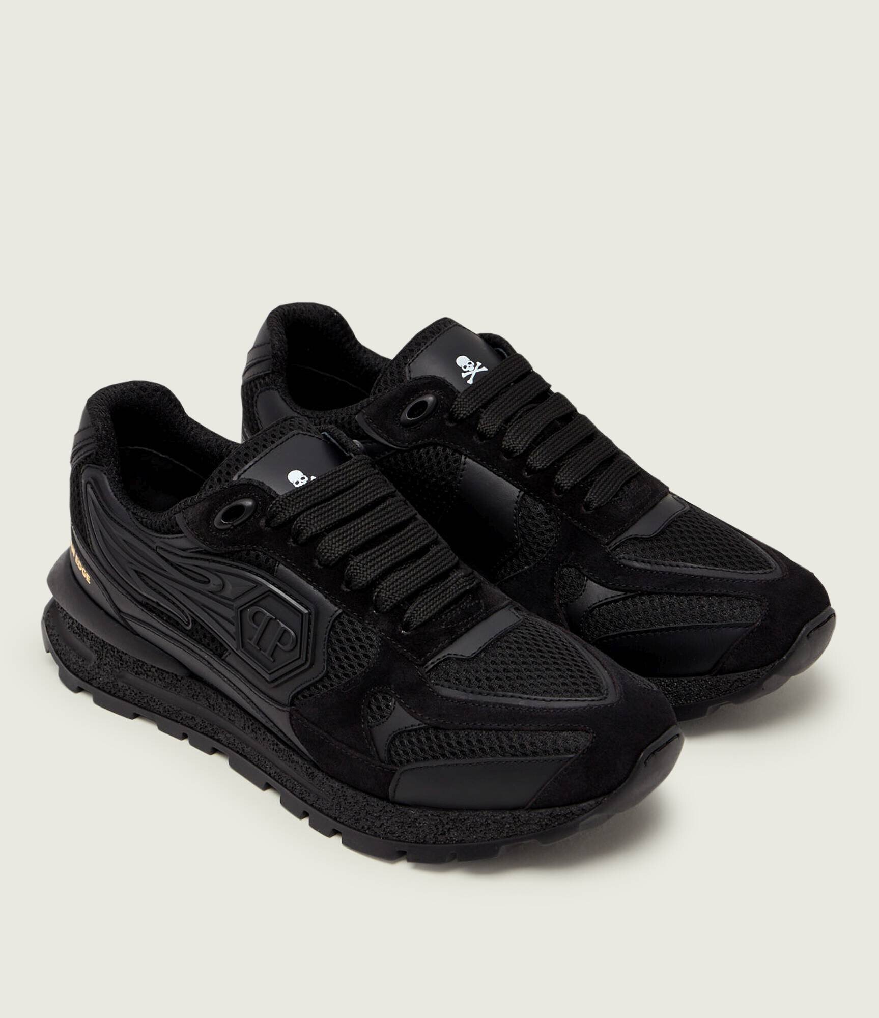 Philipp Plein Sneakers Runner TITAN EDGE | piele întoarsă