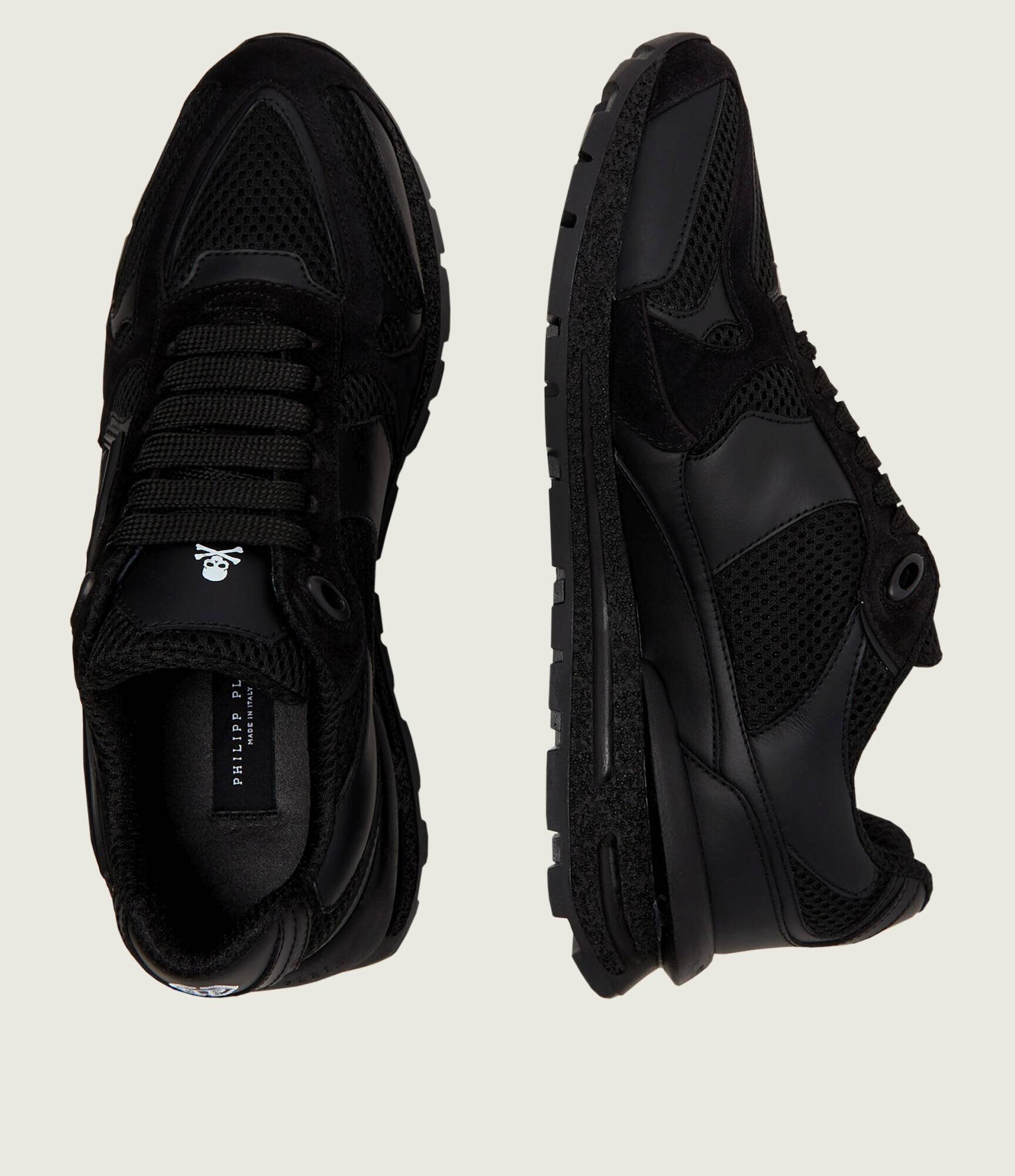 Philipp Plein Sneakers Runner TITAN EDGE | piele întoarsă