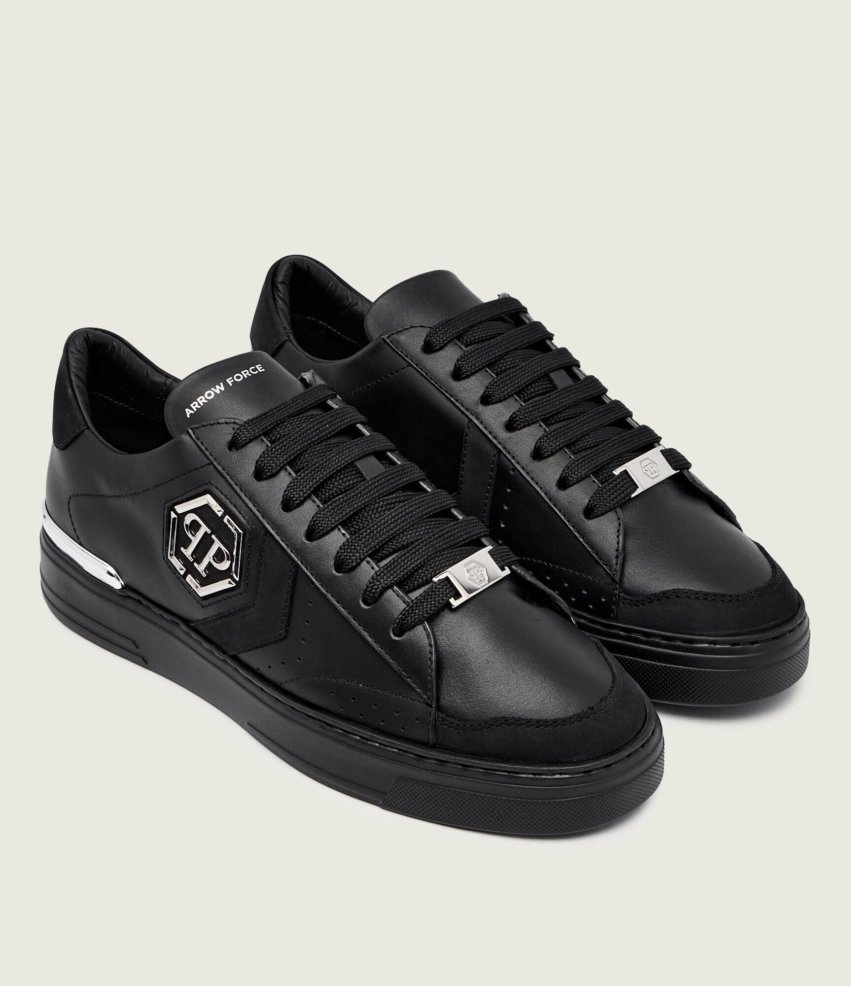 Philipp Plein Teniși din piele Arrow Force