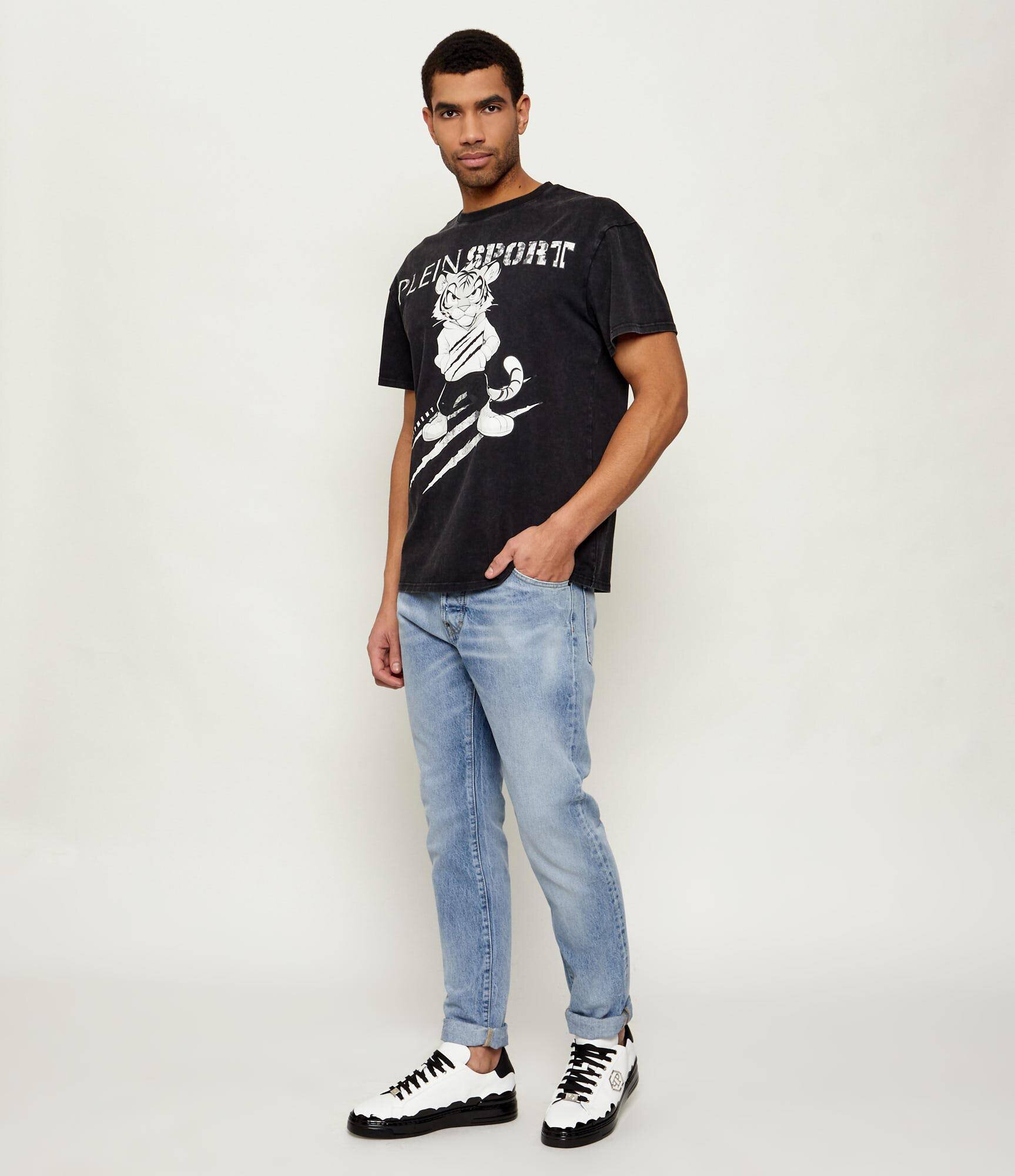Philipp Plein Teniși din piele Low top