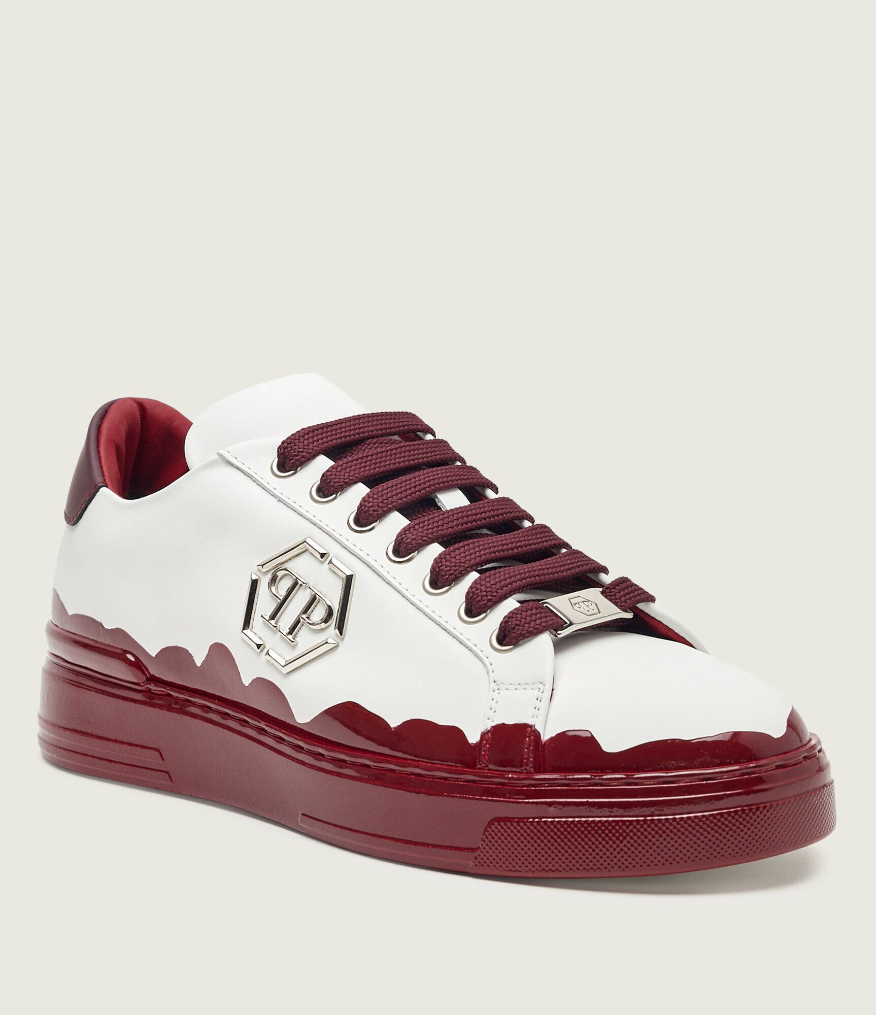 Philipp Plein Teniși din piele Low top