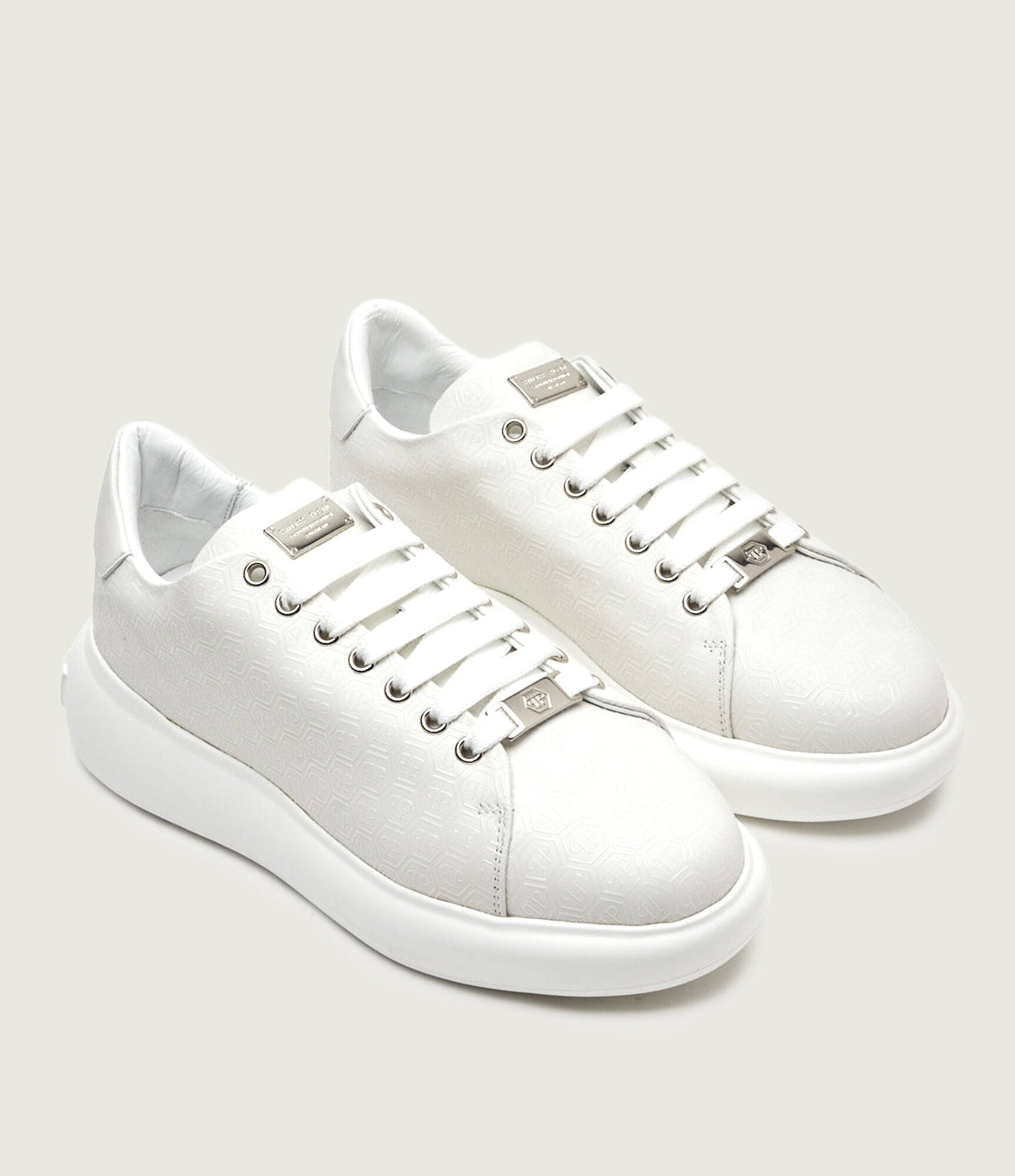 Philipp Plein Teniși din piele Low top