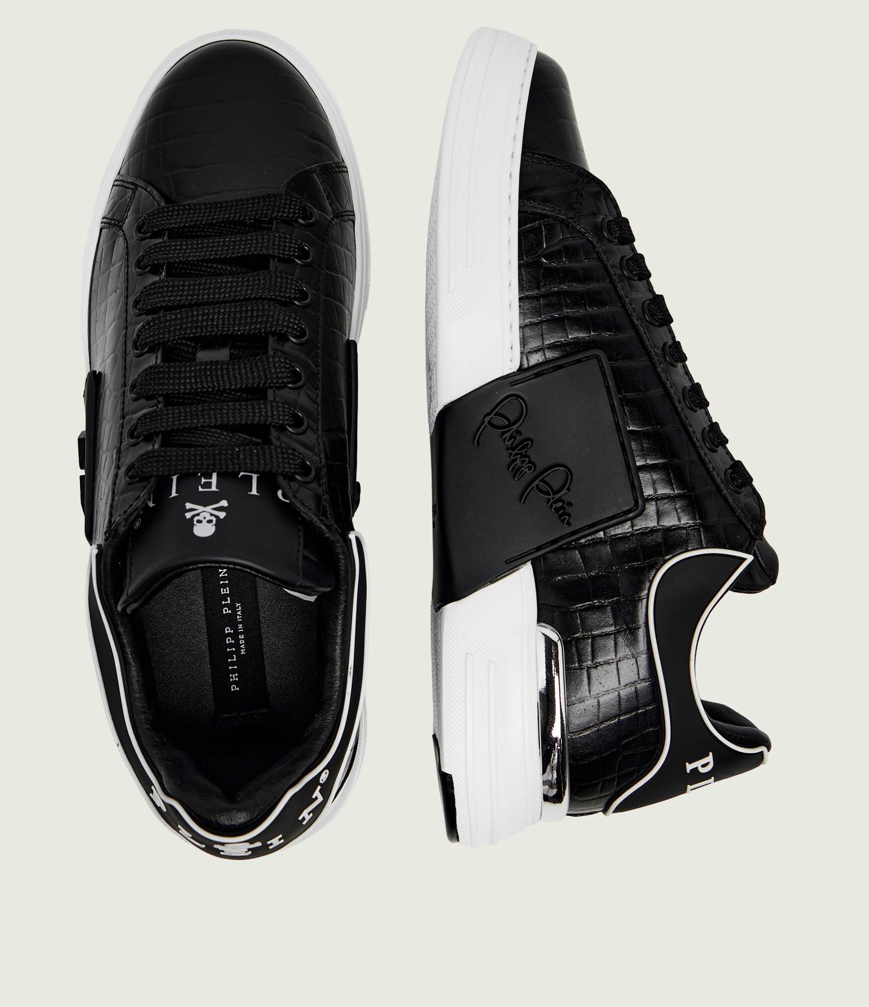 Philipp Plein Teniși din piele Low-top Sneakers Phantom Kick$