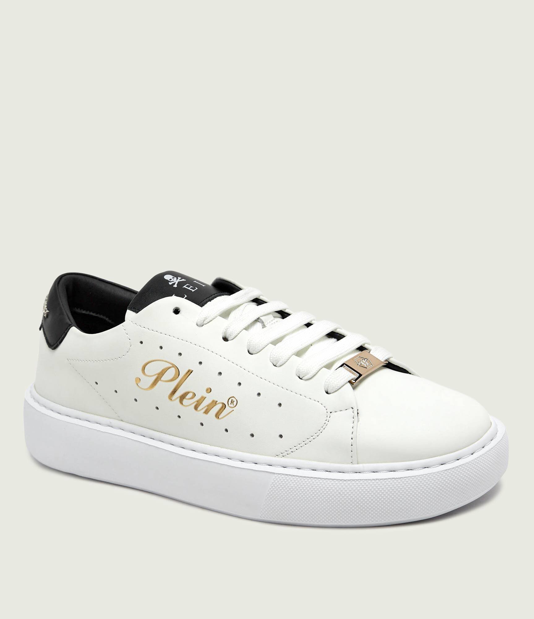 Philipp Plein Teniși din piele Signature