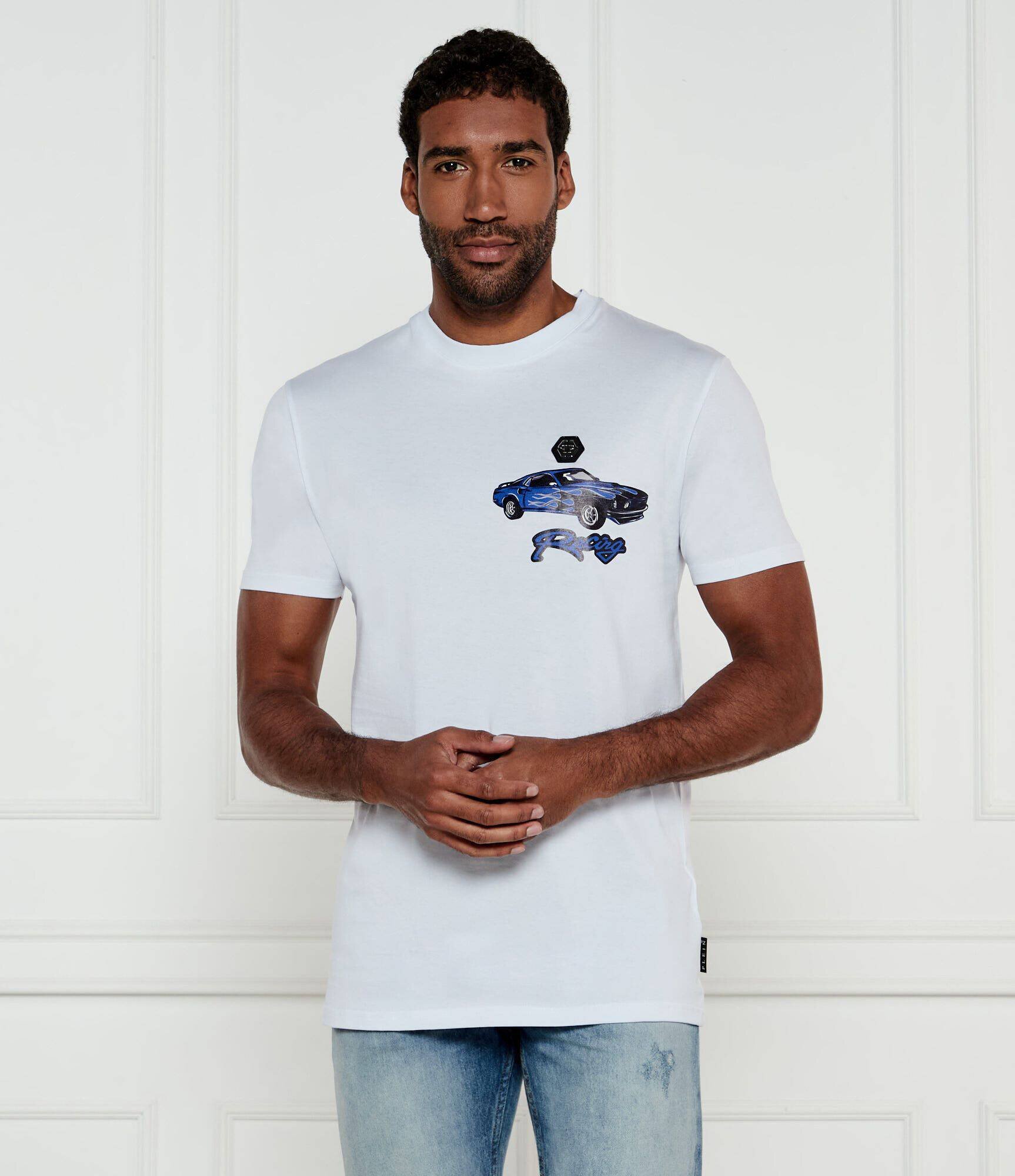 Philipp Plein Tricou Cars Racing | Regular Fit