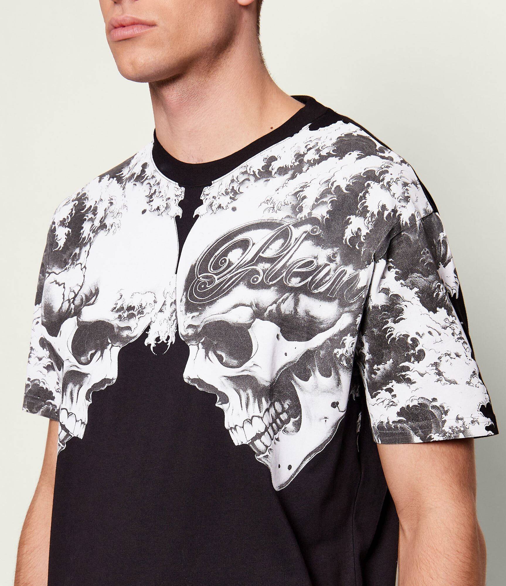 Philipp Plein Tricou Ceramic Skulls | regular fit