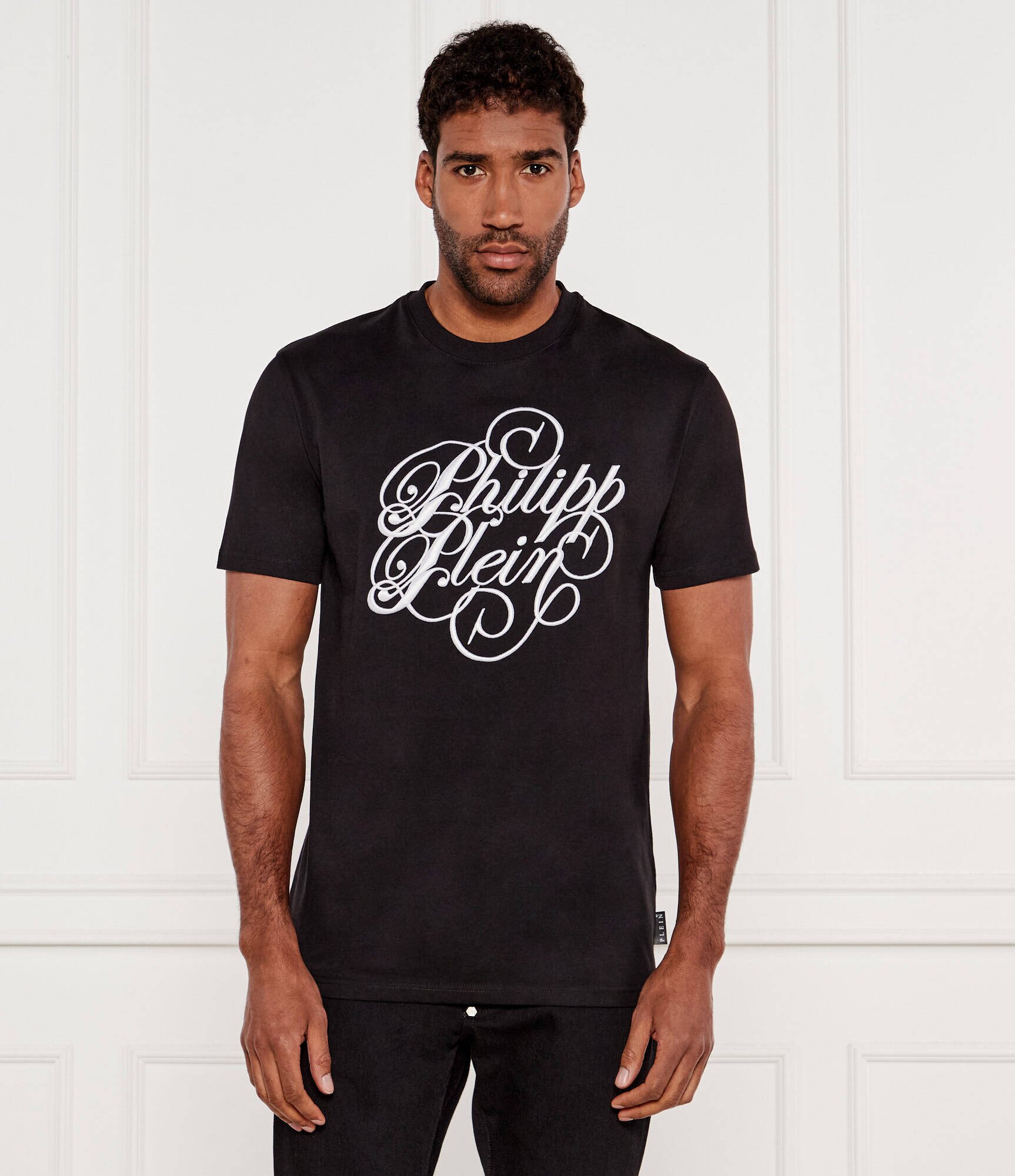 Philipp Plein Tricou Coursive | Regular Fit