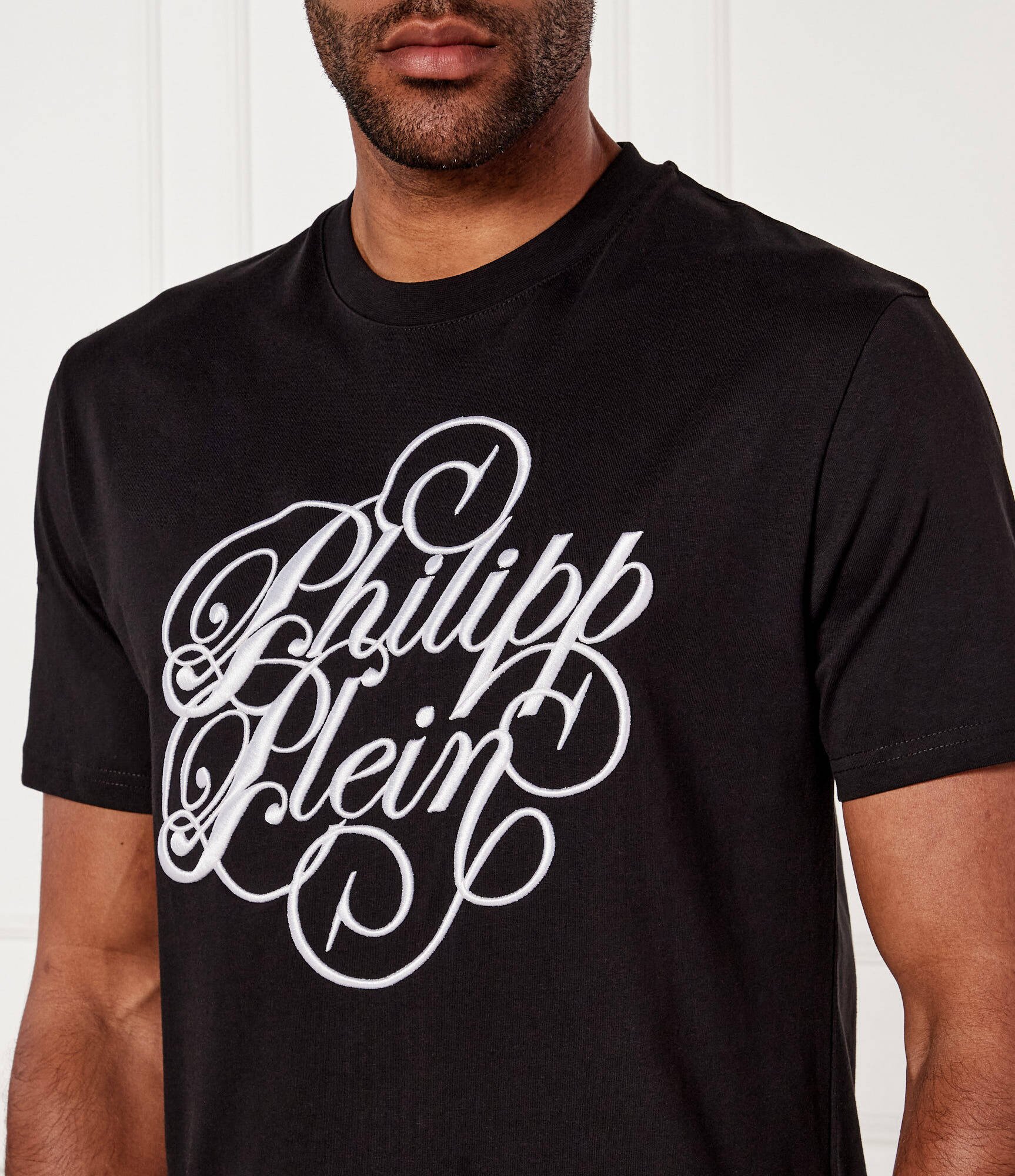Philipp Plein Tricou Coursive | Regular Fit