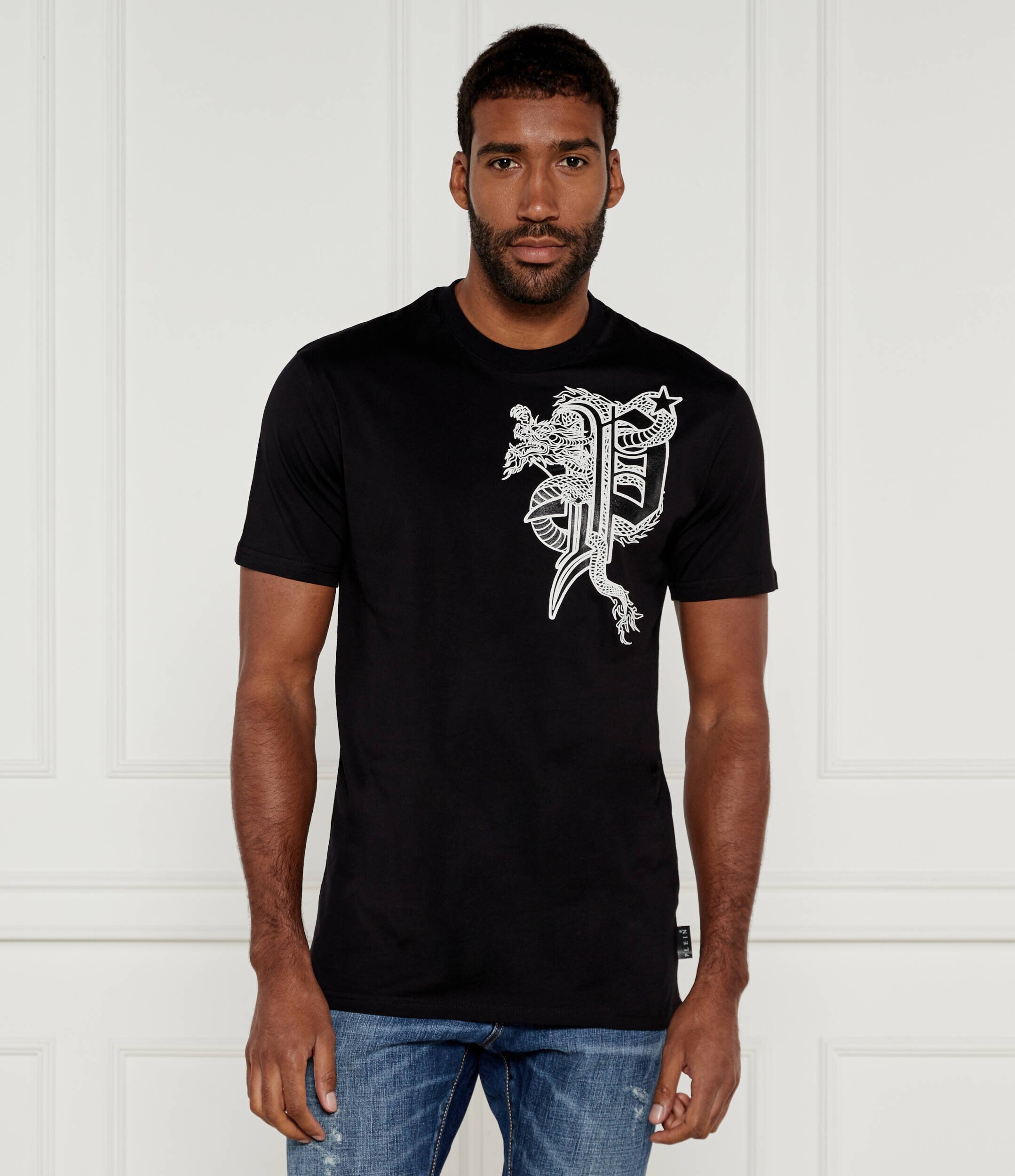 Philipp Plein Tricou Dragon | Regular Fit