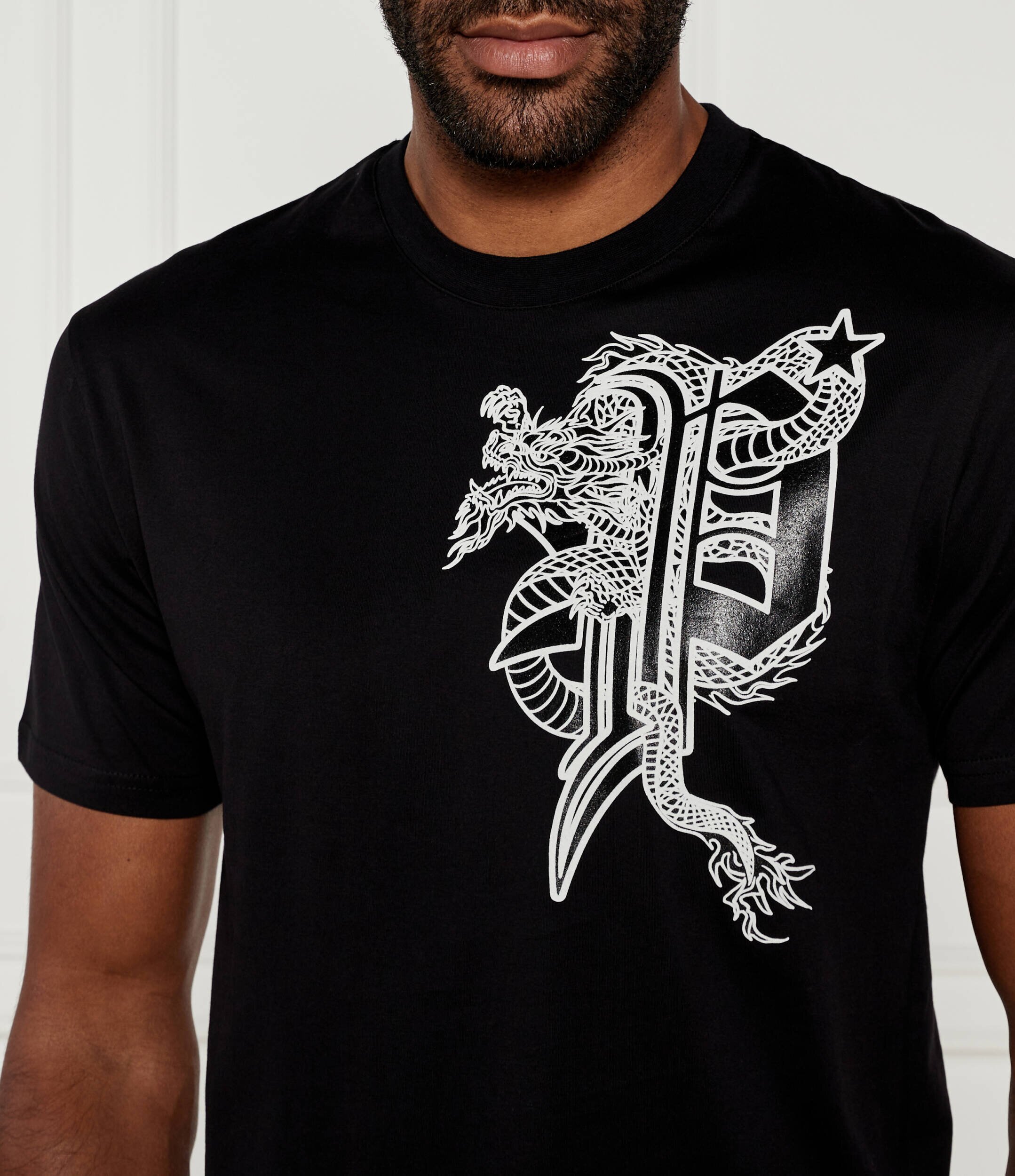 Philipp Plein Tricou Dragon | Regular Fit