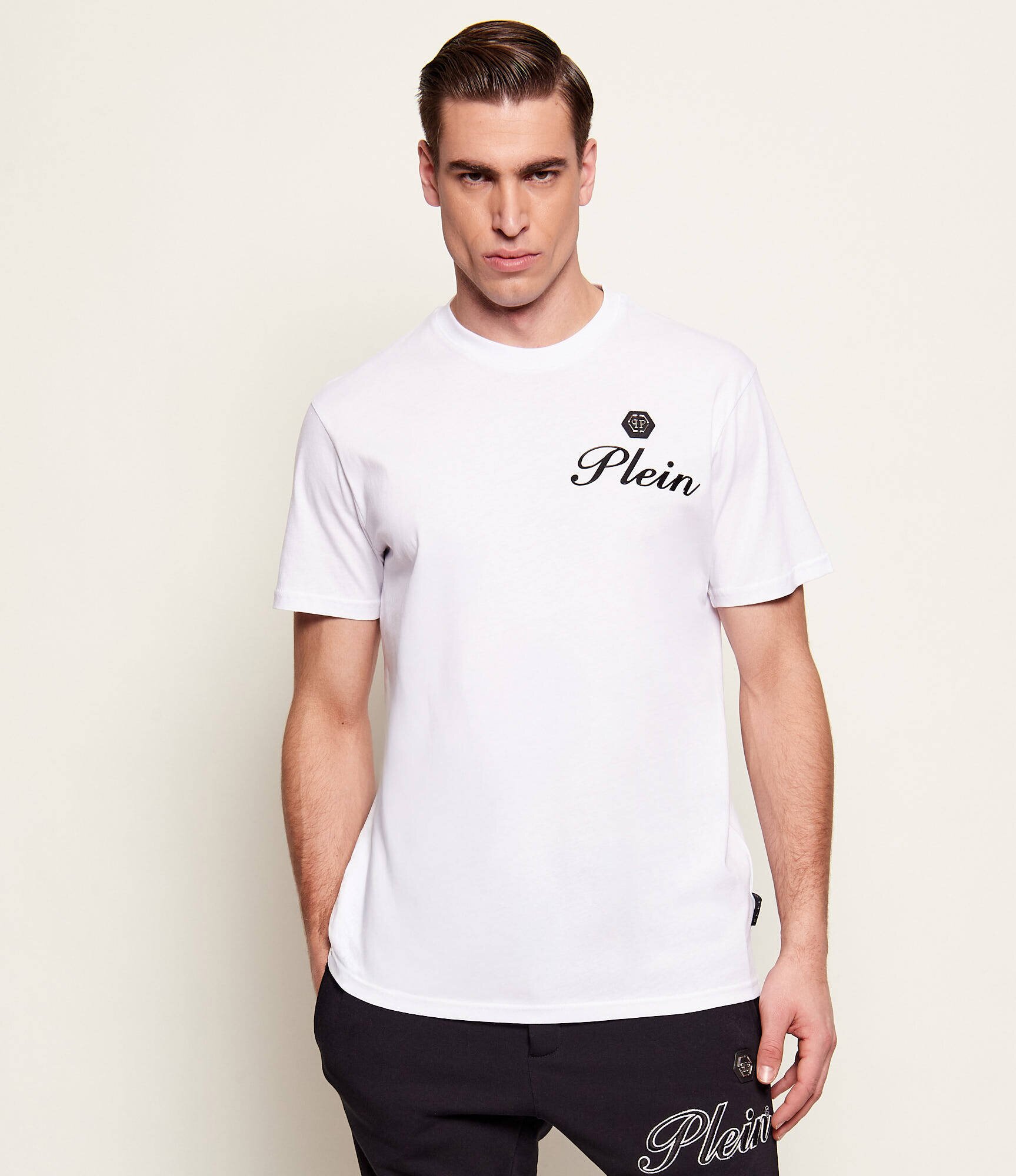 Philipp Plein Tricou Embossed Signature | regular fit