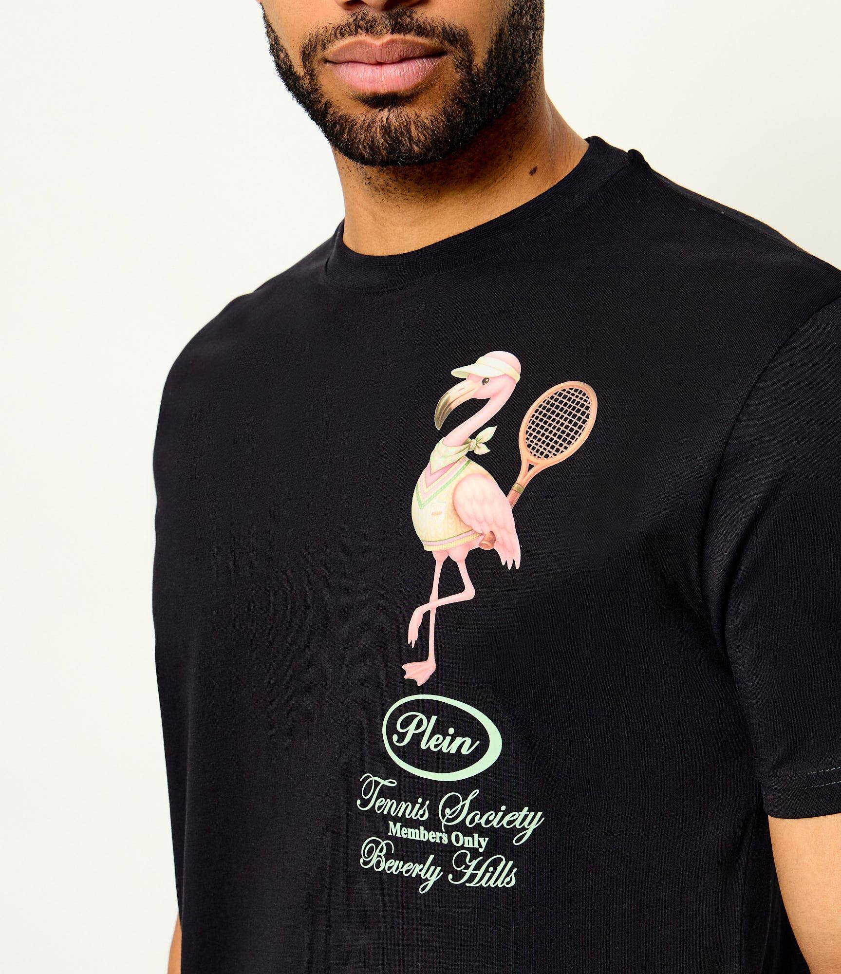 Philipp Plein Tricou Flamingo Tennis Society | regular fit