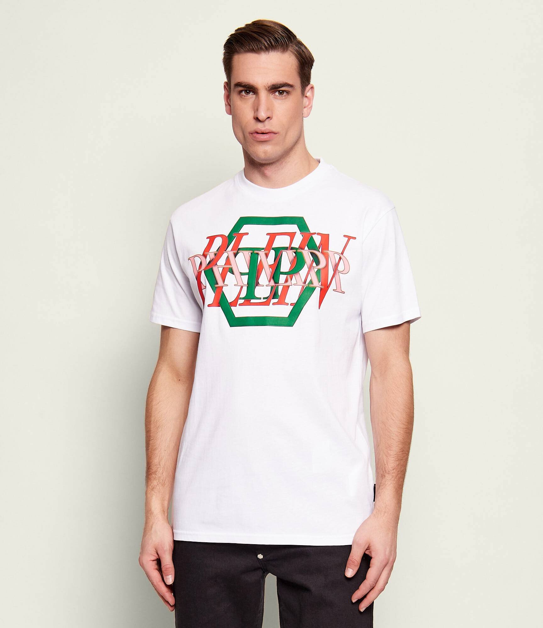 Philipp Plein Tricou Logo Hexagon | regular fit