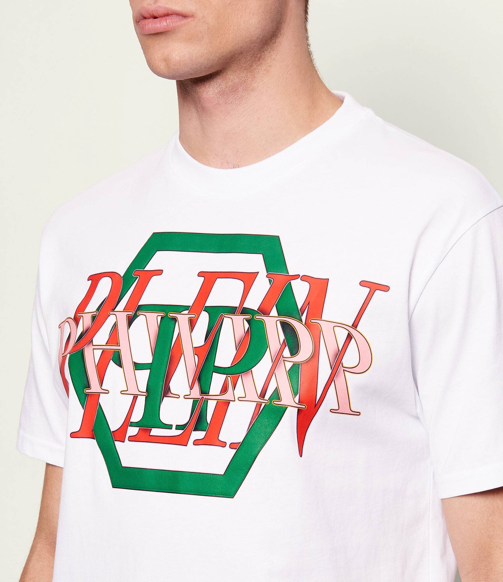Philipp Plein Tricou Logo Hexagon | regular fit