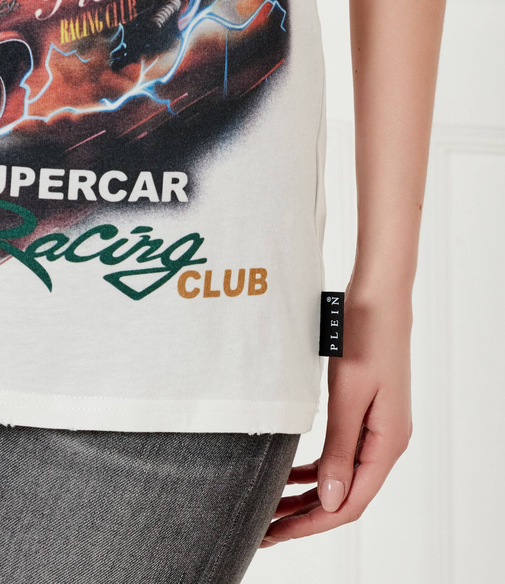 Philipp Plein Tricou Racing Club | Regular Fit