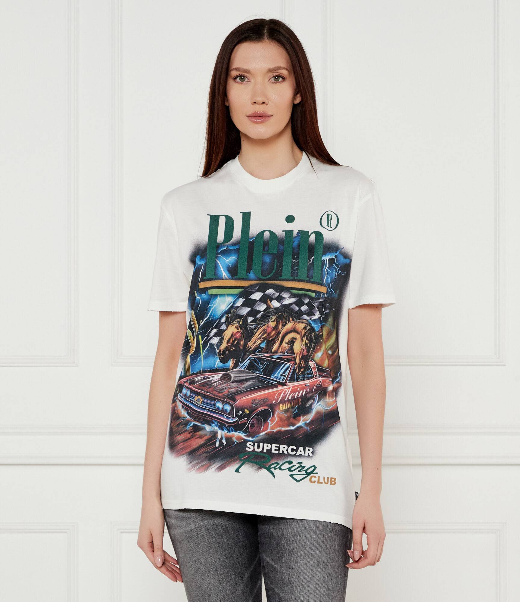 Philipp Plein Tricou Racing Club | Regular Fit