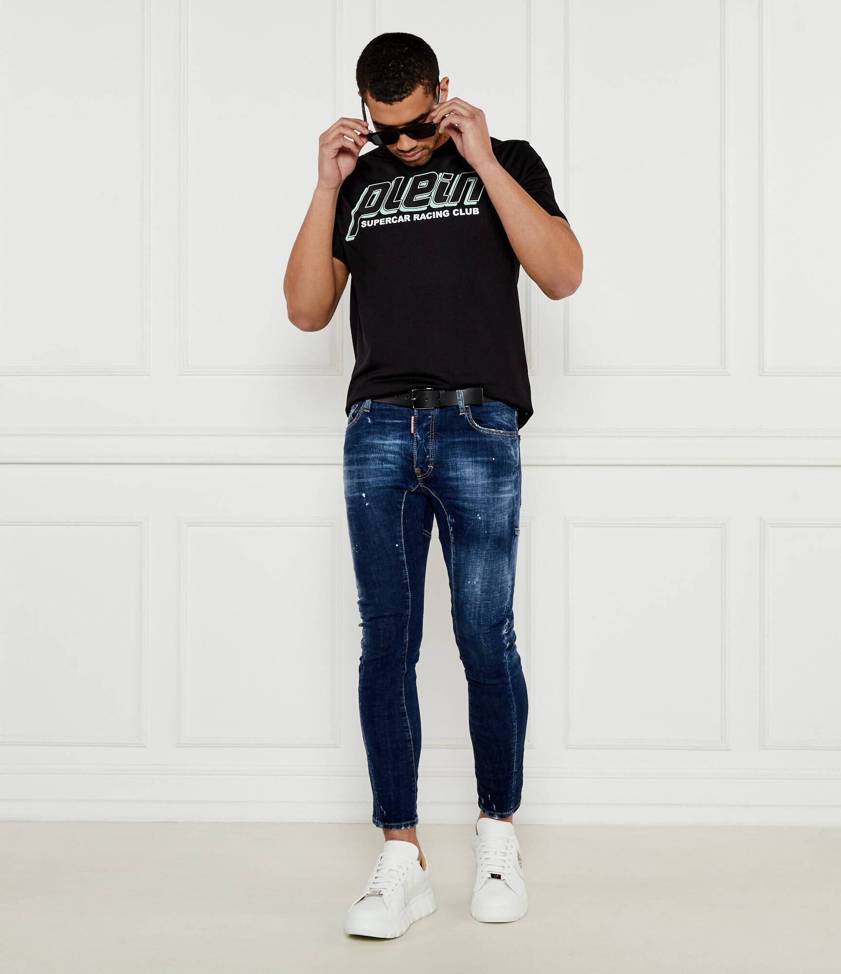 Philipp Plein Tricou Racing Club | Regular Fit