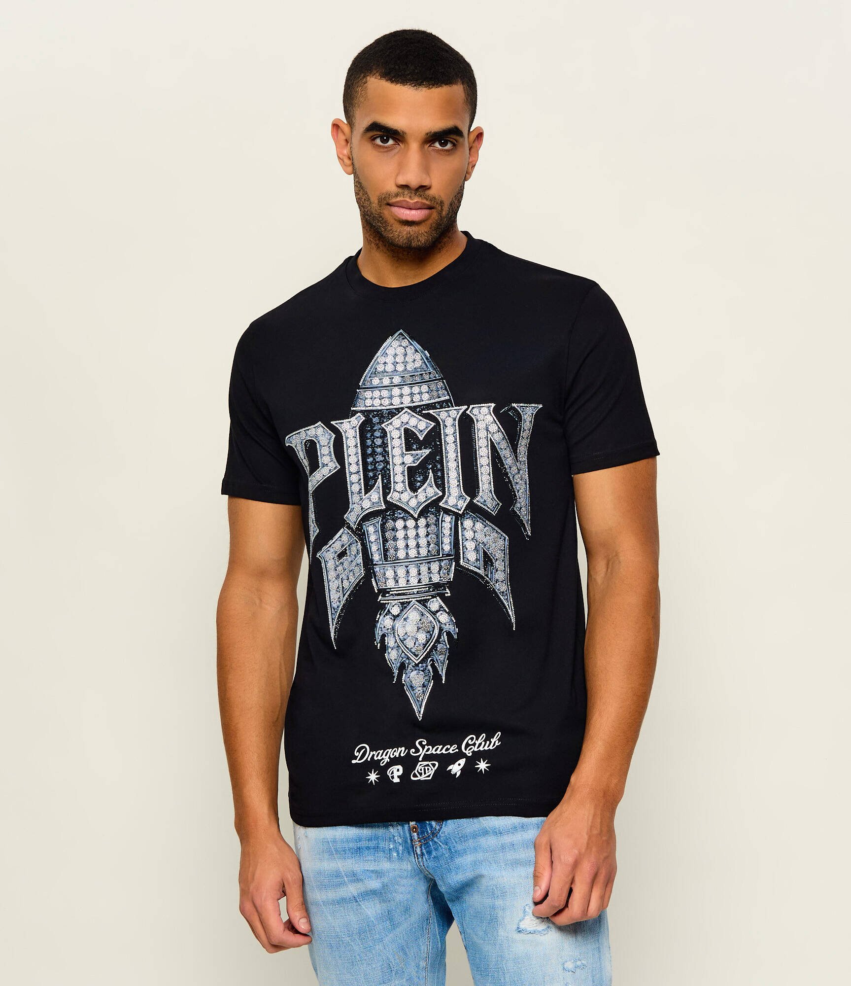 Philipp Plein Tricou Rocket Stones | regular fit