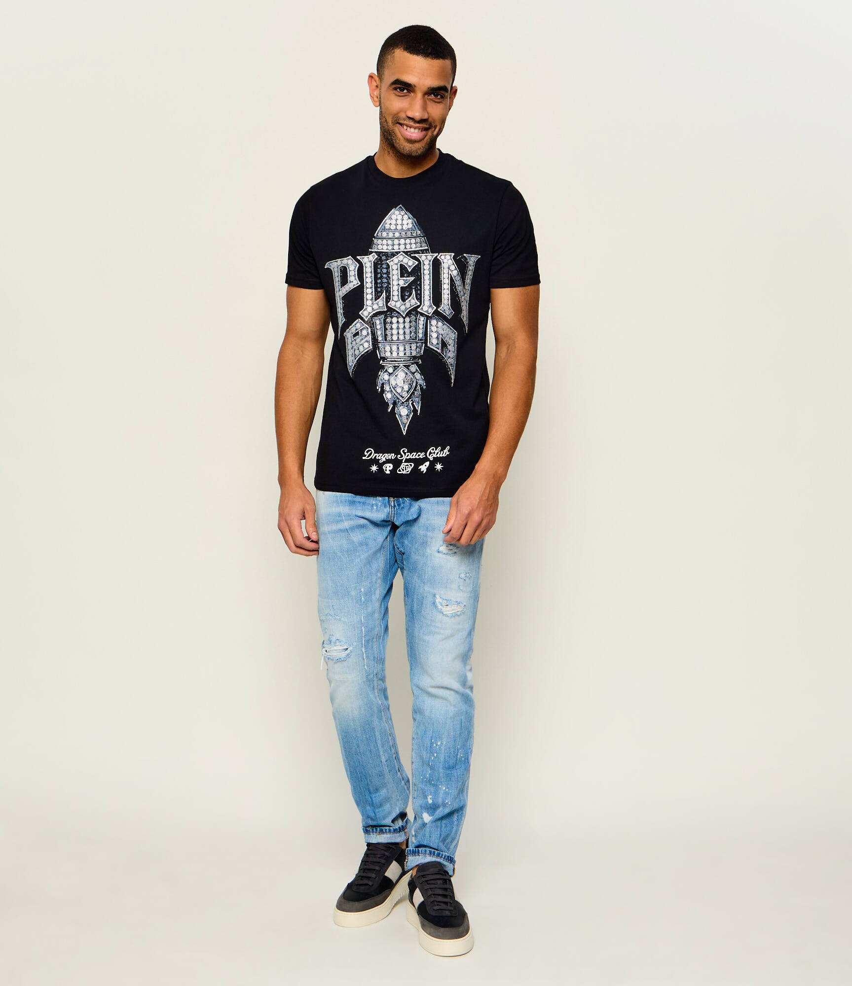 Philipp Plein Tricou Rocket Stones | regular fit