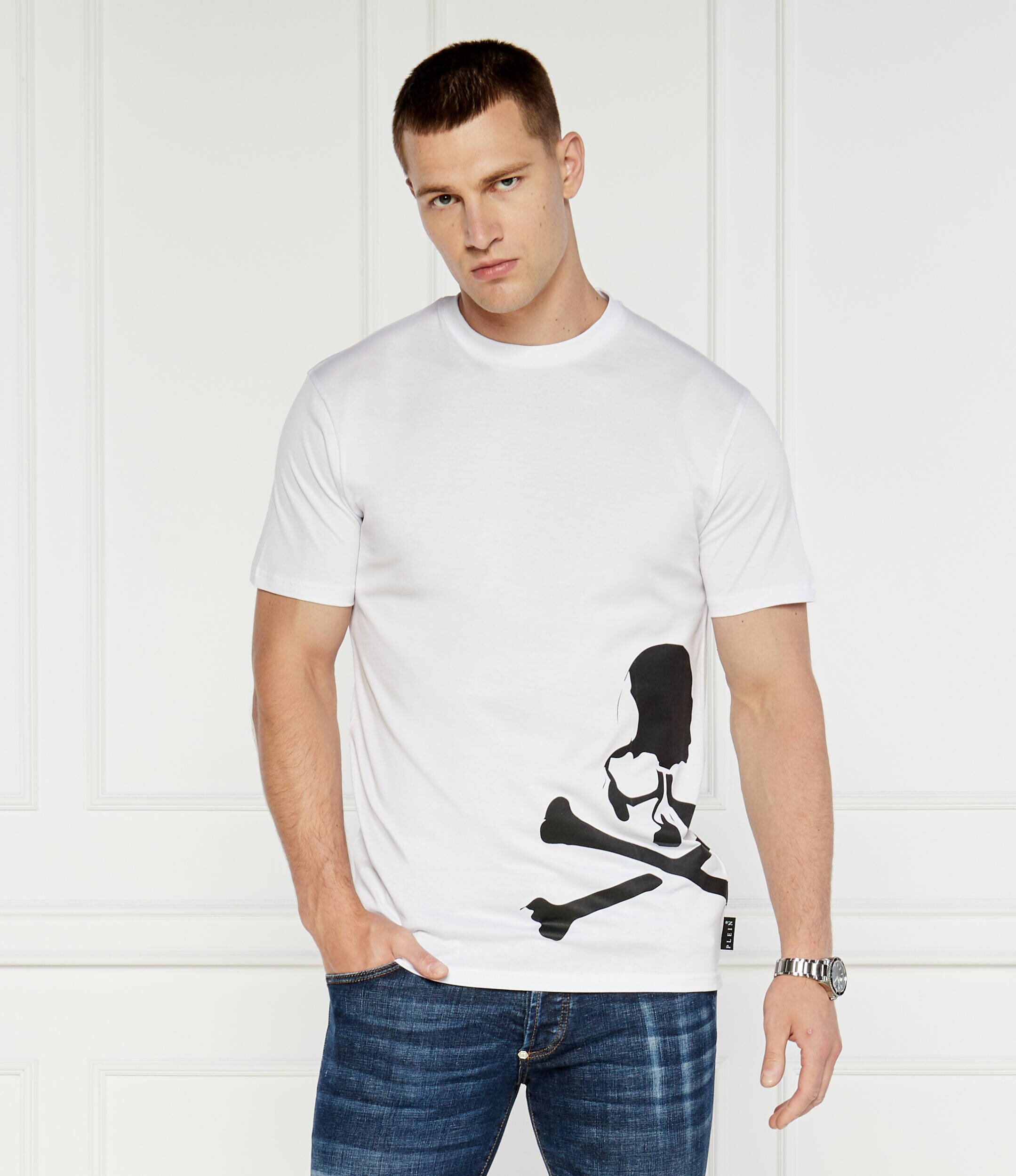 Philipp Plein Tricou Skull&Bones | Regular Fit