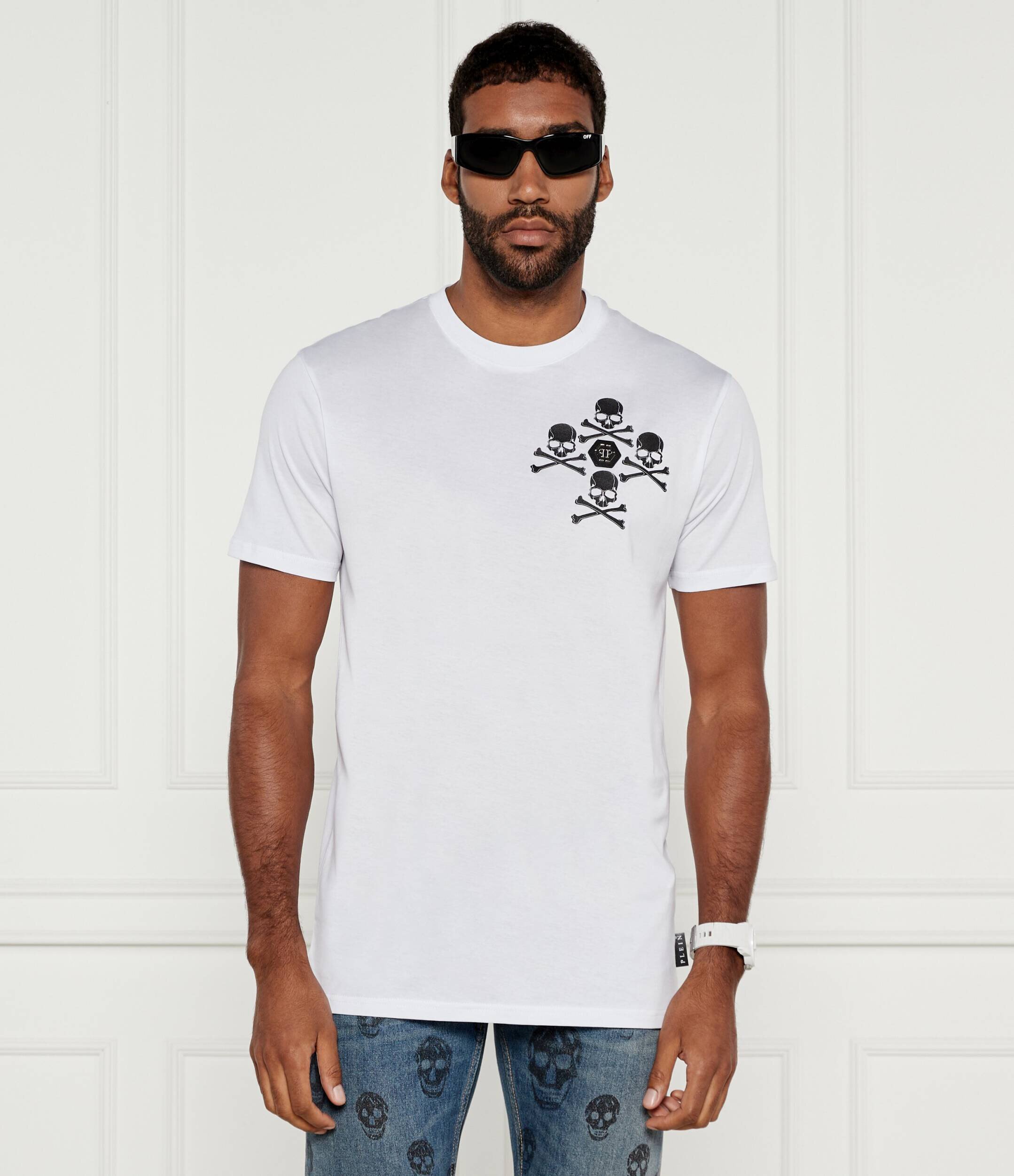 Philipp Plein Tricou Skull&Bones | Regular Fit